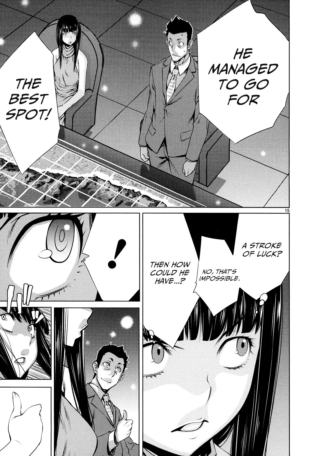 Killing Bites Chapter 8 page 15 - Chapter 8: That's Why I Told You To Quit, You Trash!