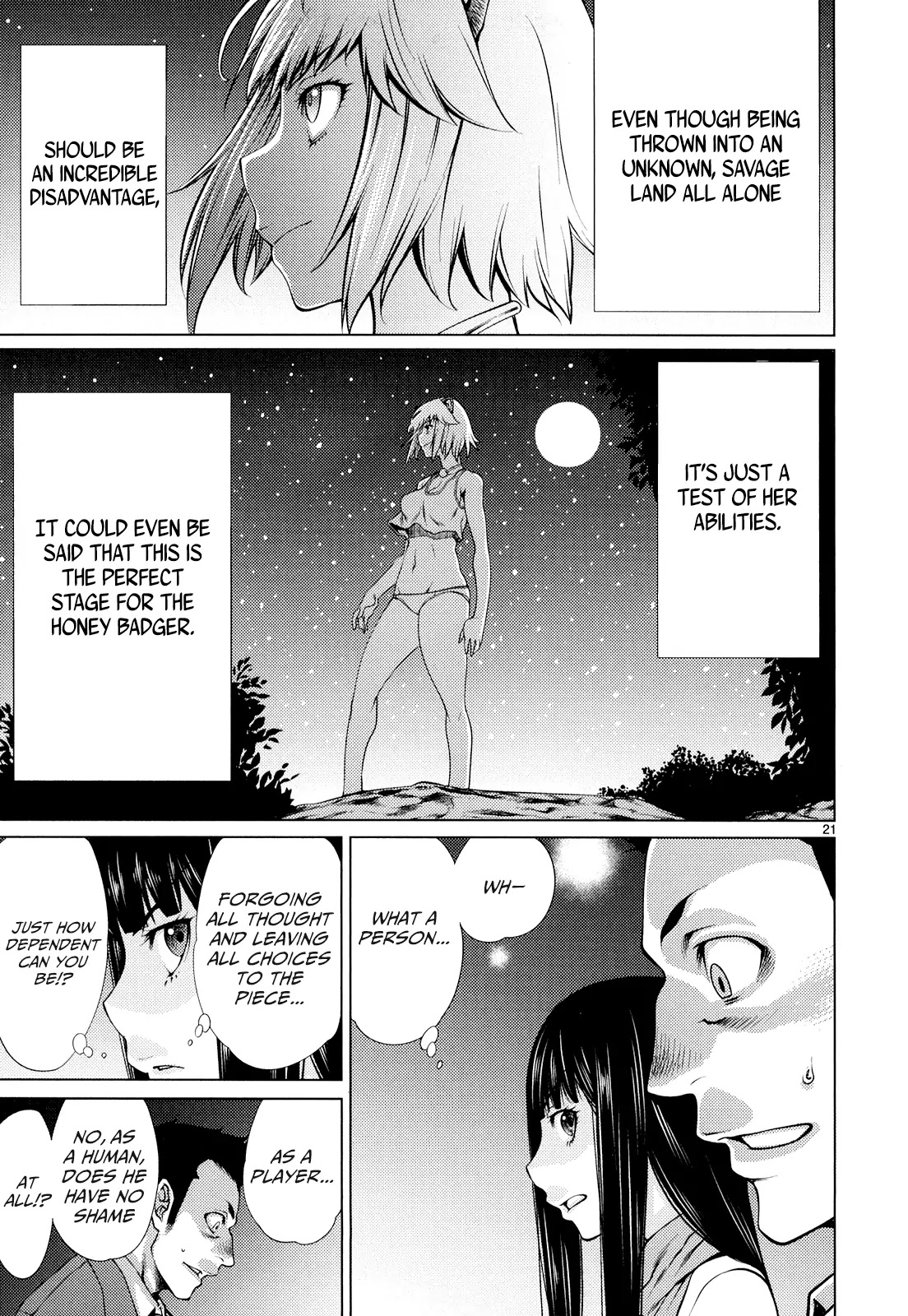 Killing Bites Chapter 8 page 21 - Chapter 8: That's Why I Told You To Quit, You Trash!