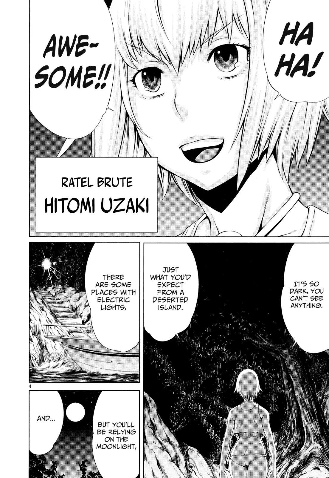 Killing Bites Chapter 8 page 4 - Chapter 8: That's Why I Told You To Quit, You Trash!