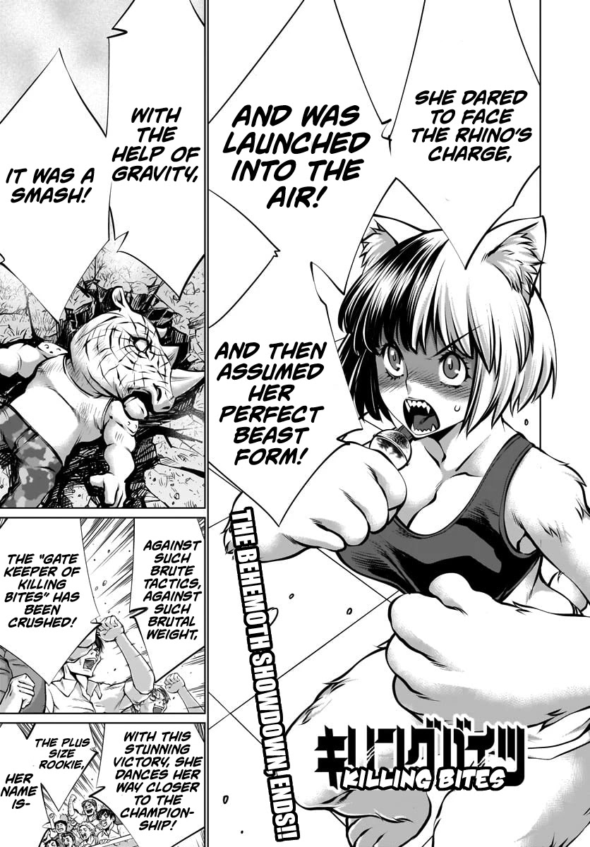 Killing Bites Chapter 81 page 1 - Chapter 81: "You'll Be Killed By Me"