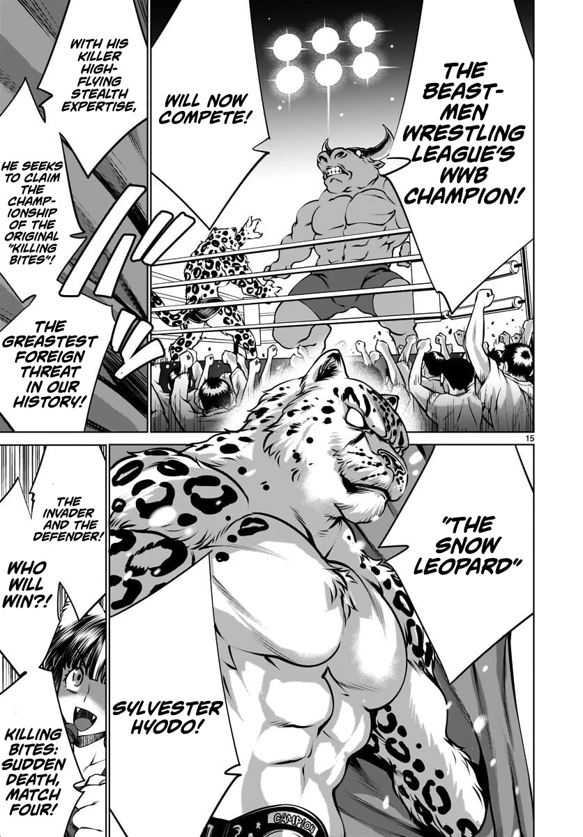 Killing Bites Chapter 81 page 14 - Chapter 81: "You'll Be Killed By Me"