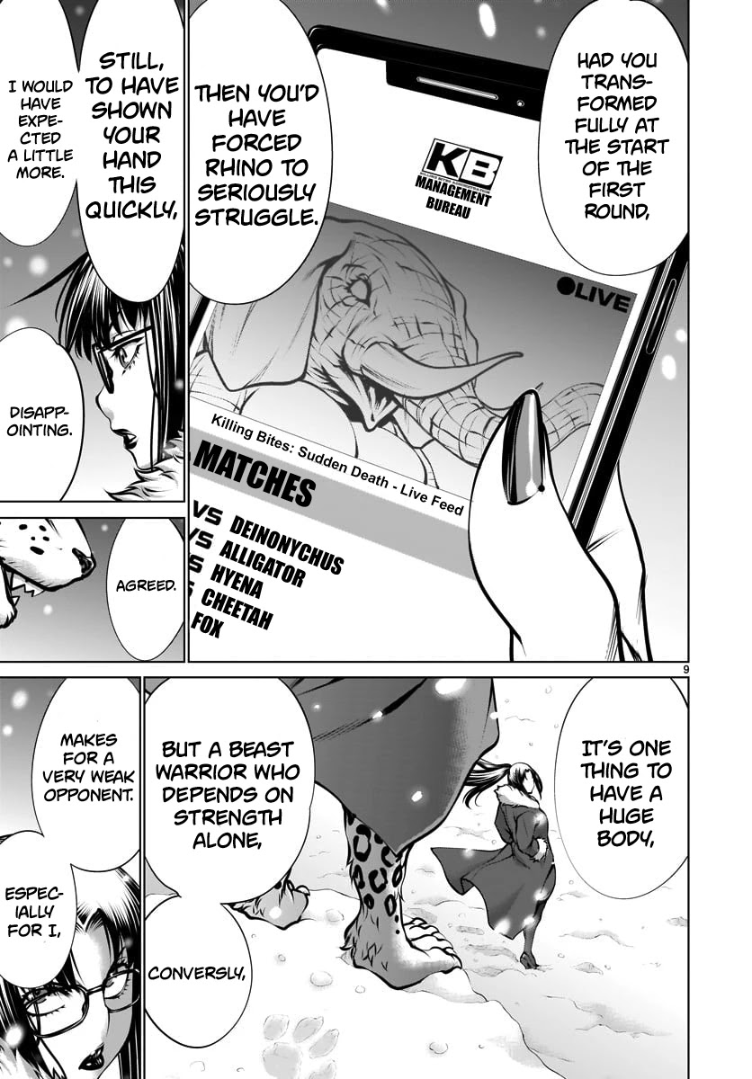 Killing Bites Chapter 81 page 9 - Chapter 81: "You'll Be Killed By Me"