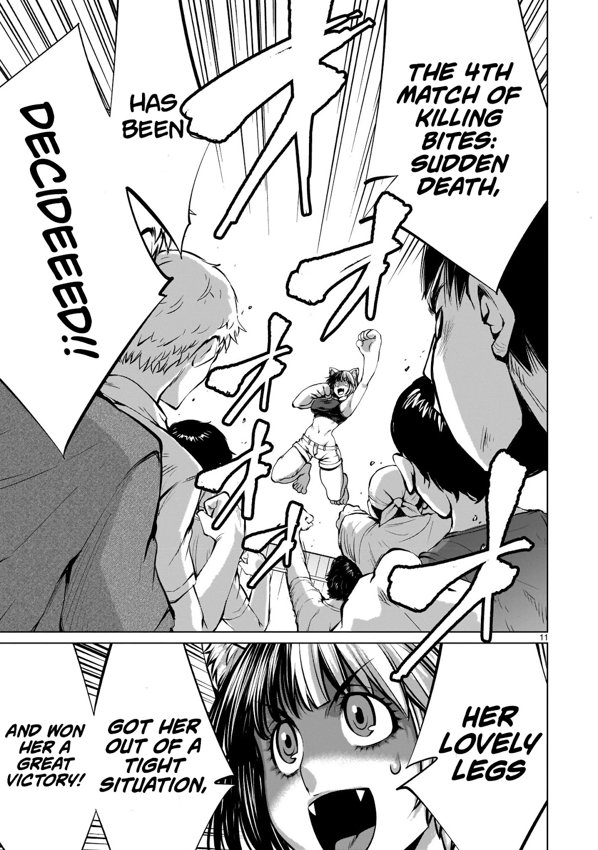 Killing Bites Chapter 83 page 10 - Chapter 83: "Who Is the Idiot Now?"