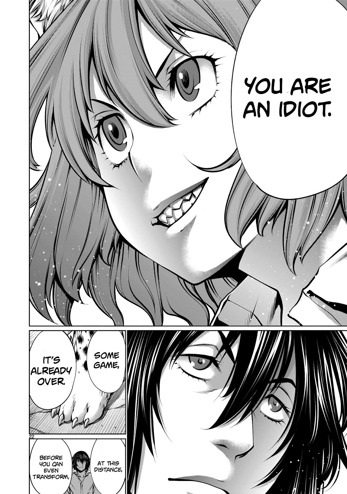 Killing Bites Chapter 83 page 21 - Chapter 83: "Who Is the Idiot Now?"