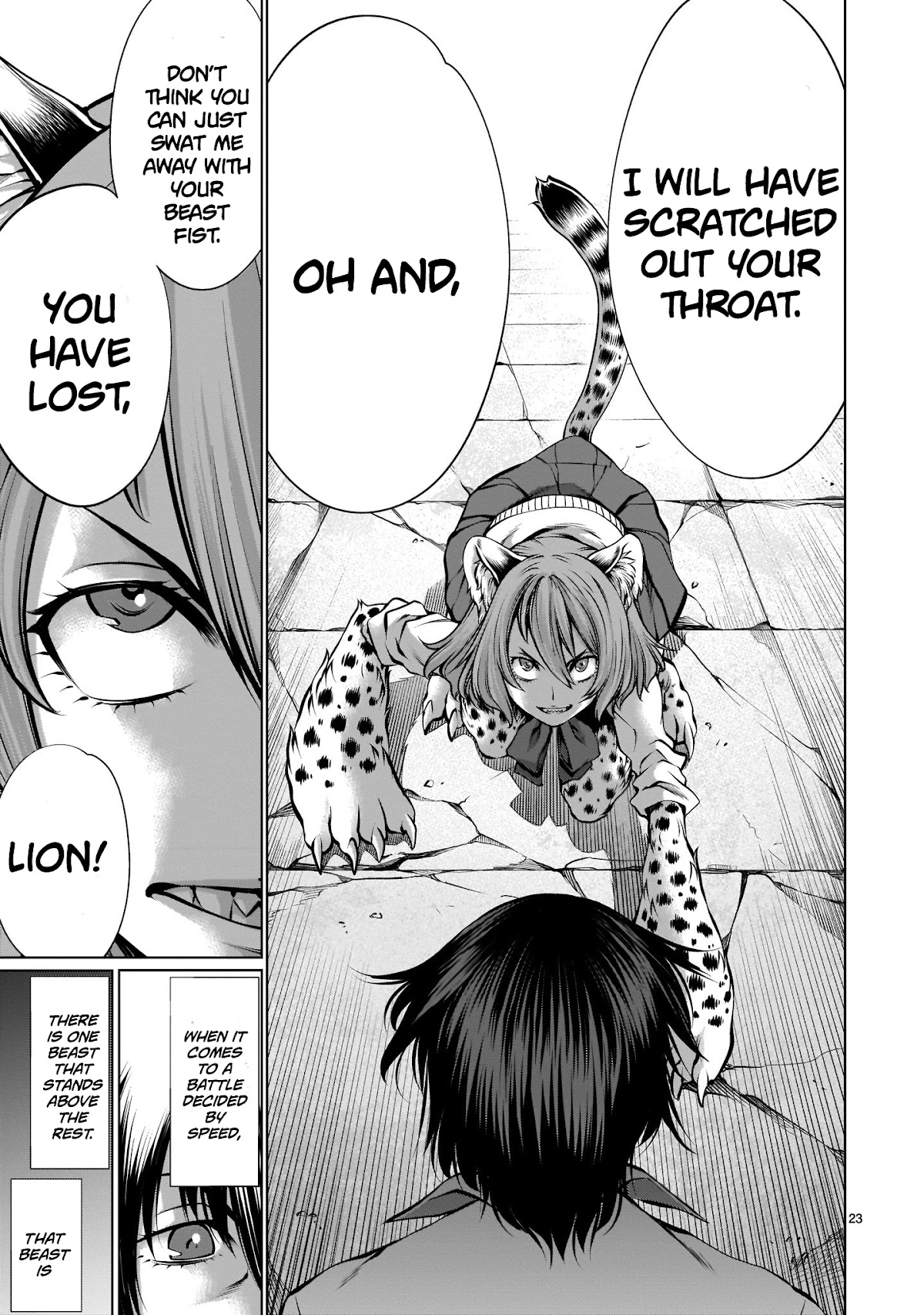 Killing Bites Chapter 83 page 22 - Chapter 83: "Who Is the Idiot Now?"