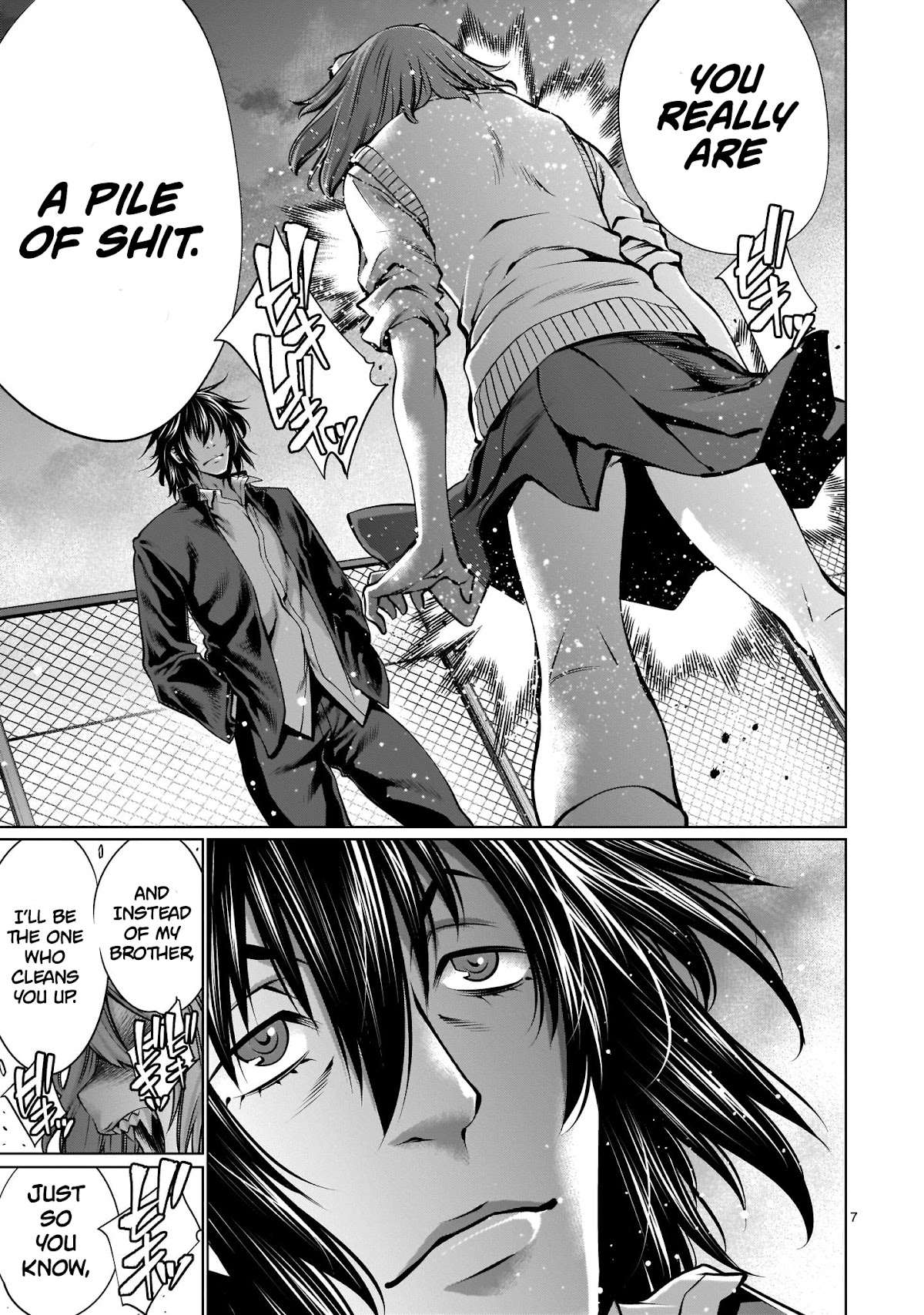 Killing Bites Chapter 83 page 7 - Chapter 83: "Who Is the Idiot Now?"