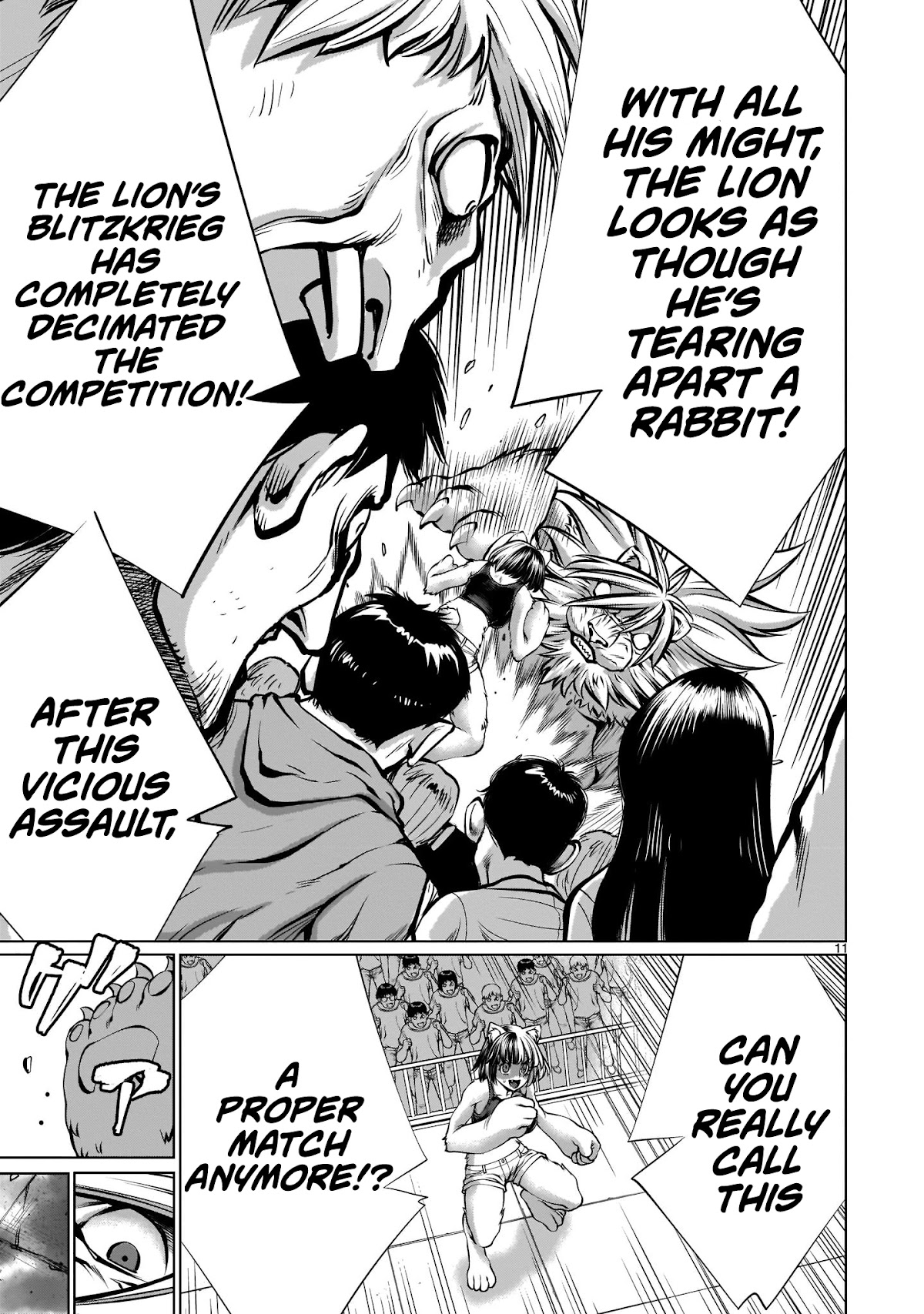 Killing Bites Chapter 84 page 11 - Chapter 84: "Who on Earth Decided That for Me?"