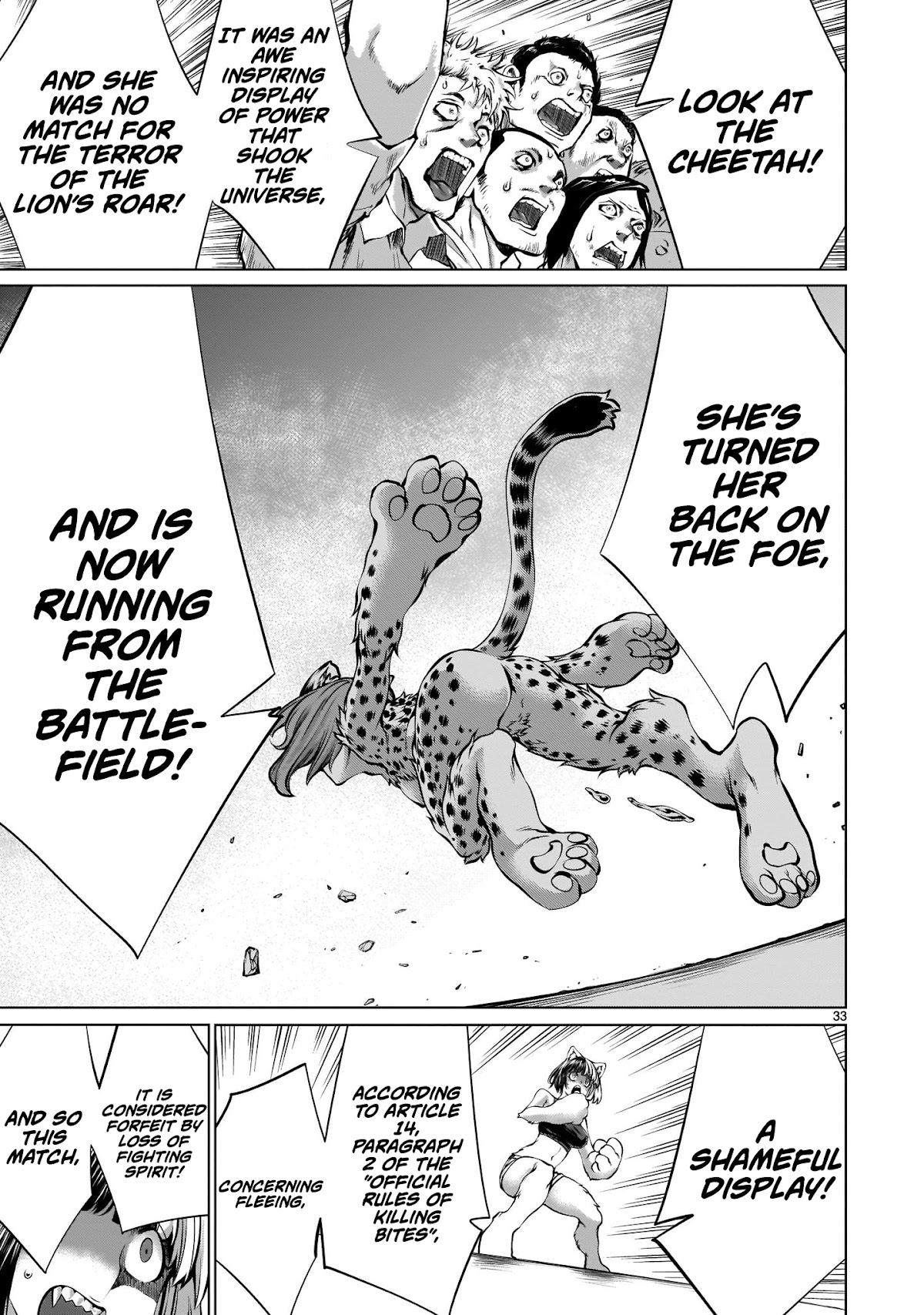 Killing Bites Chapter 84 page 31 - Chapter 84: "Who on Earth Decided That for Me?"
