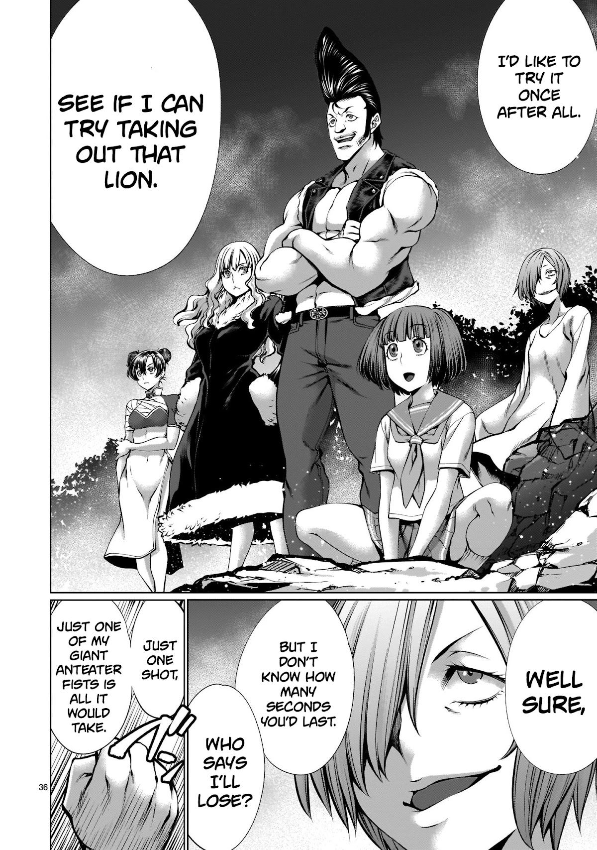 Killing Bites Chapter 84 page 34 - Chapter 84: "Who on Earth Decided That for Me?"