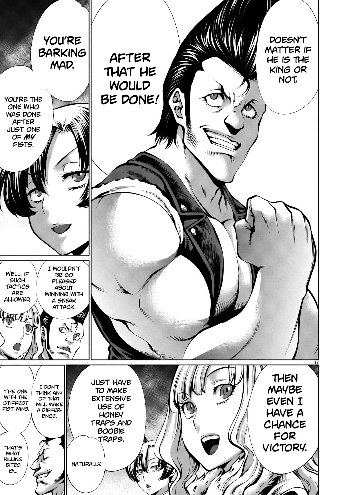 Killing Bites Chapter 84 page 35 - Chapter 84: "Who on Earth Decided That for Me?"