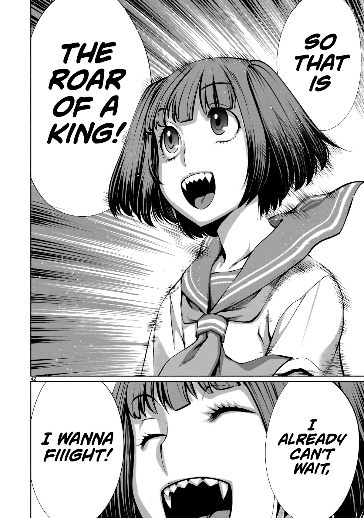 Killing Bites Chapter 84 page 40 - Chapter 84: "Who on Earth Decided That for Me?"