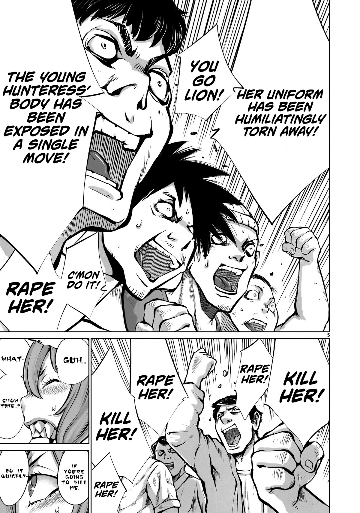 Killing Bites Chapter 84 page 5 - Chapter 84: "Who on Earth Decided That for Me?"
