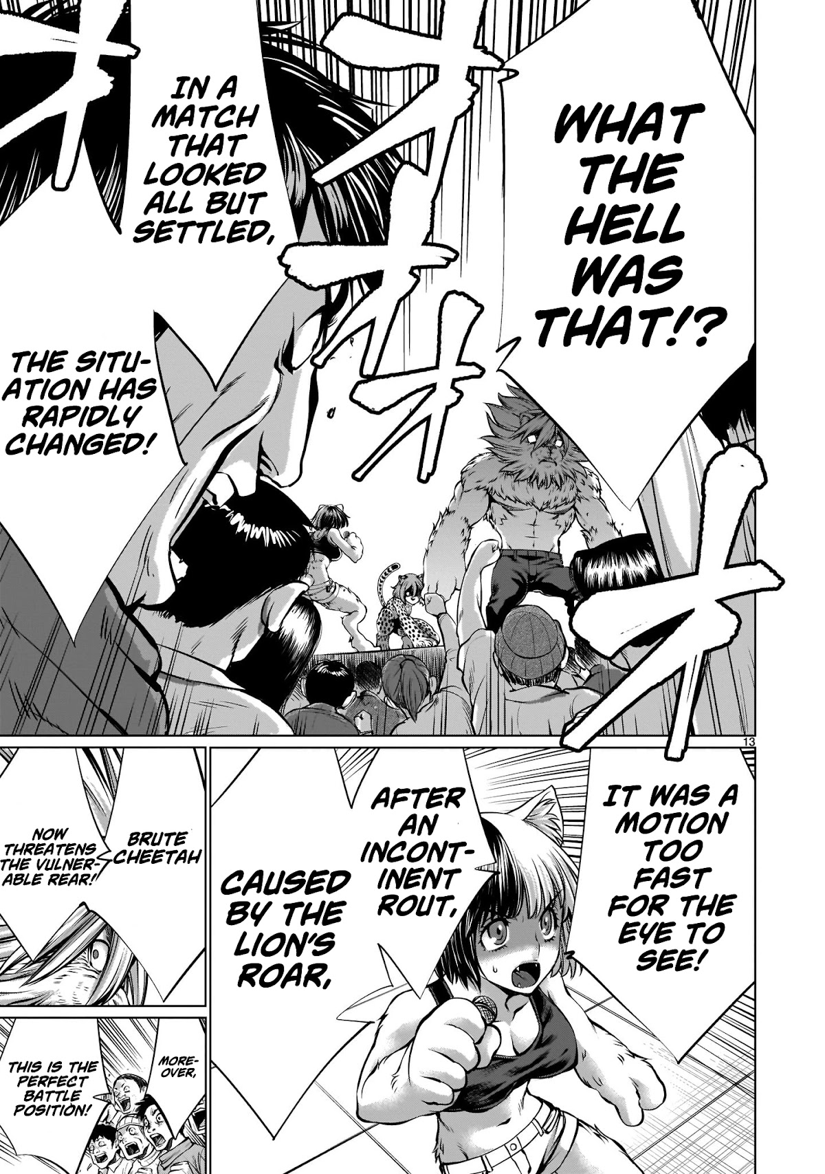 Killing Bites Chapter 85 page 12 - Chapter 85: "I've Been Seriously Injured by Your Attack"