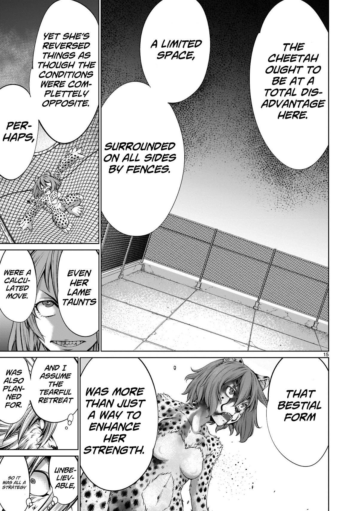 Killing Bites Chapter 85 page 14 - Chapter 85: "I've Been Seriously Injured by Your Attack"