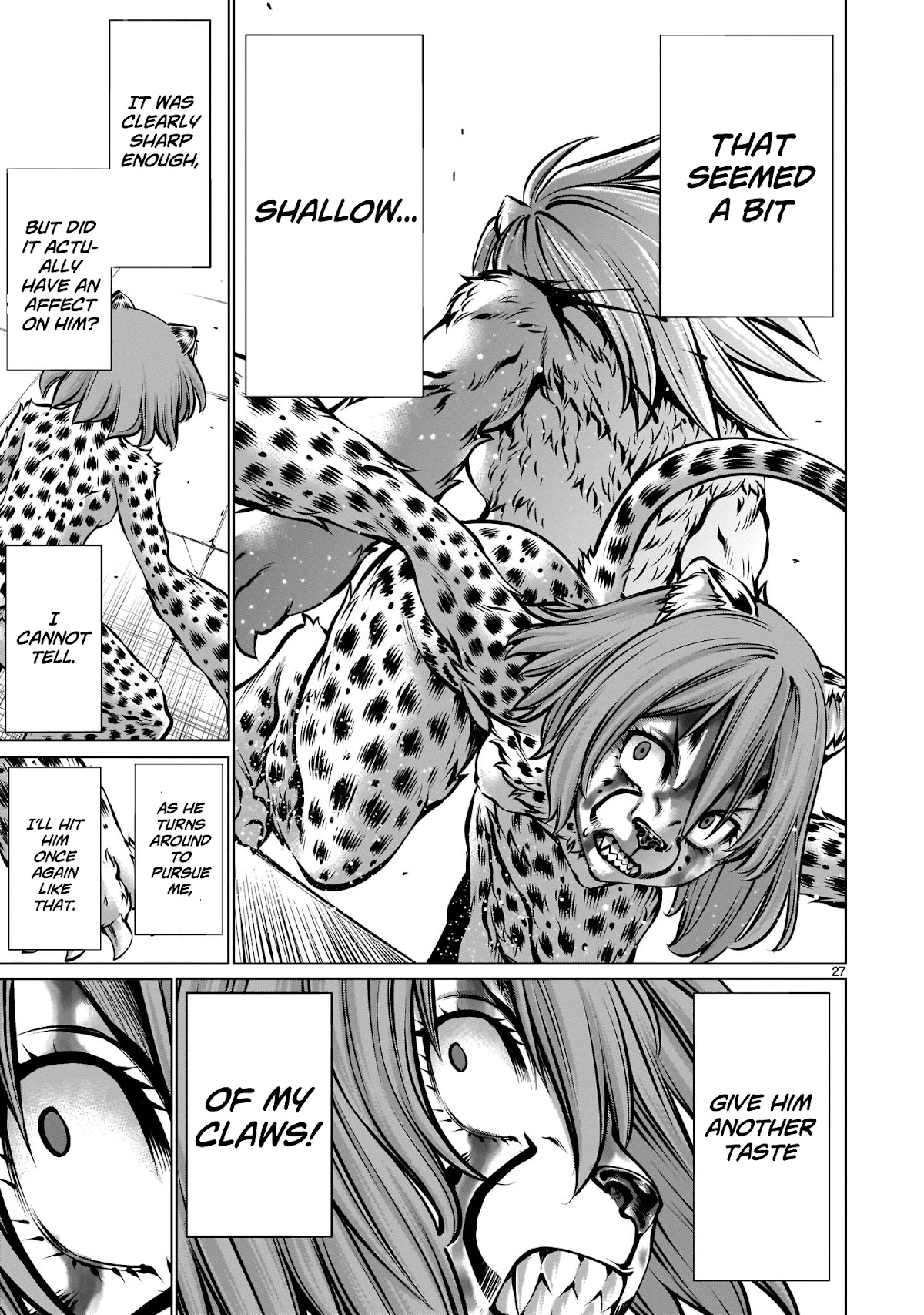 Killing Bites Chapter 85 page 25 - Chapter 85: "I've Been Seriously Injured by Your Attack"