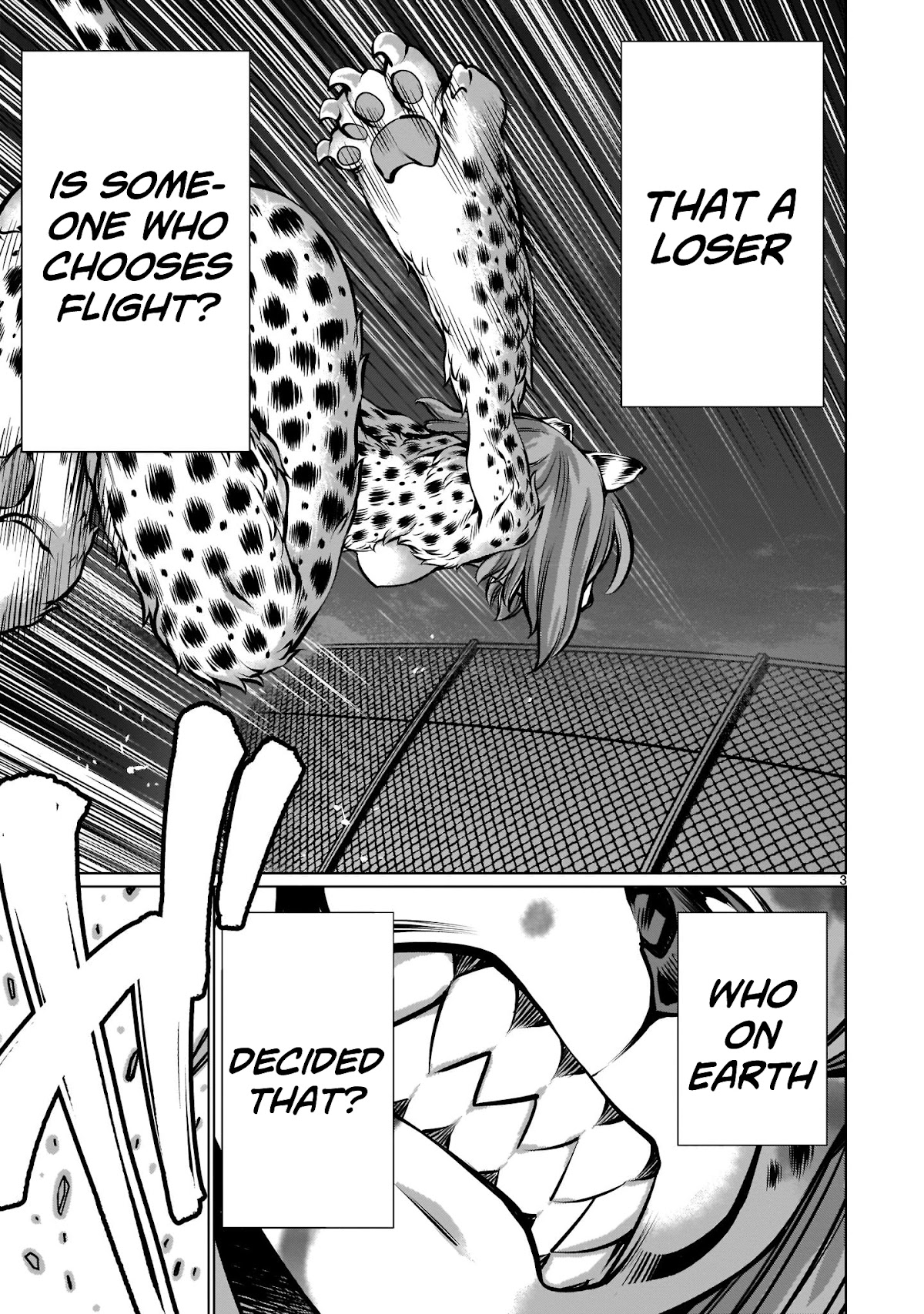 Killing Bites Chapter 85 page 3 - Chapter 85: "I've Been Seriously Injured by Your Attack"