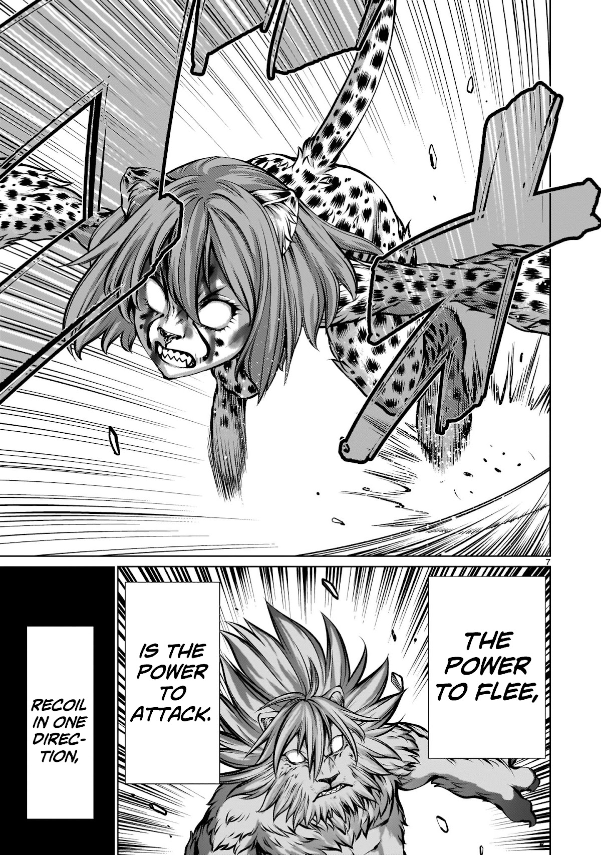 Killing Bites Chapter 85 page 7 - Chapter 85: "I've Been Seriously Injured by Your Attack"