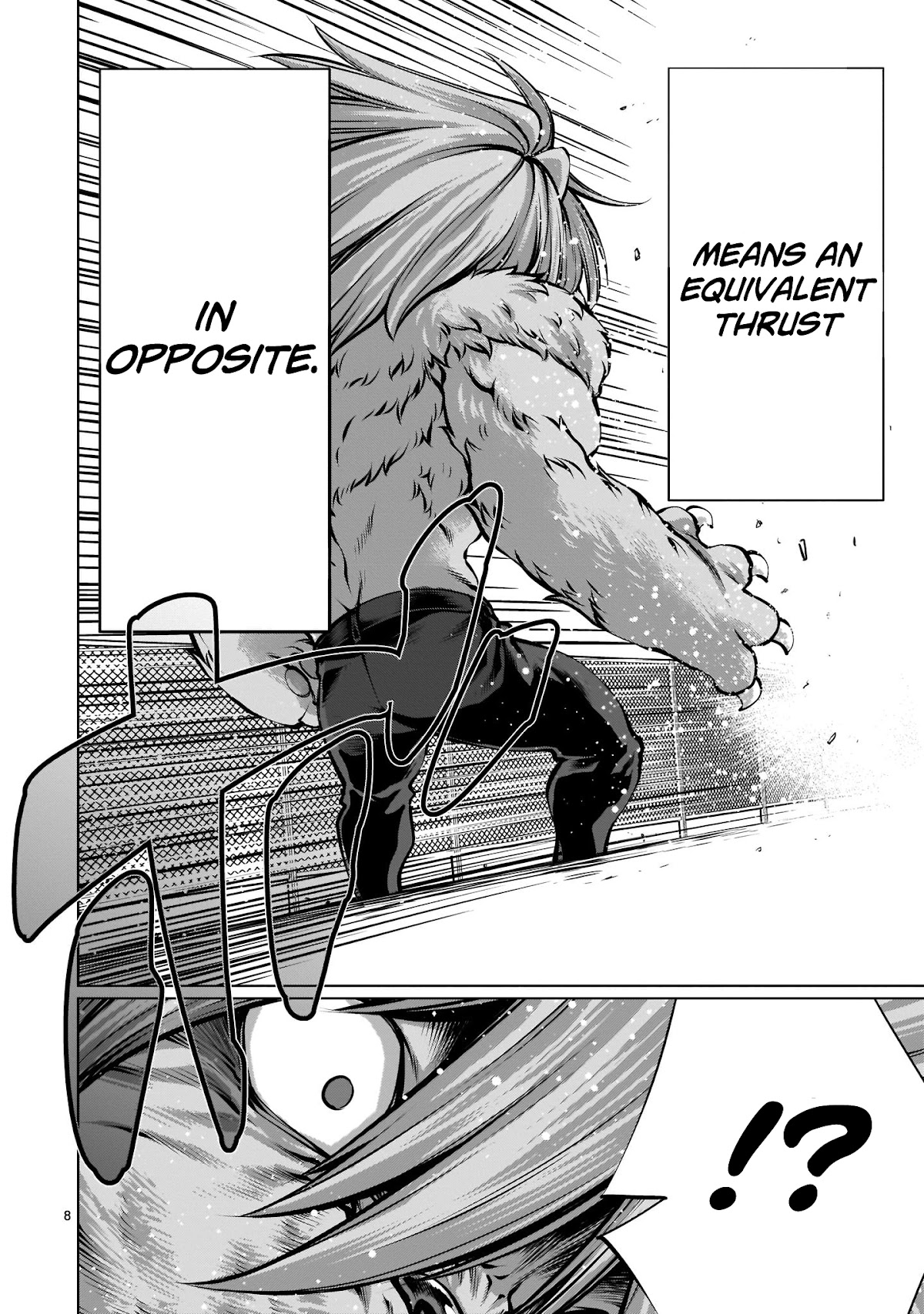 Killing Bites Chapter 85 page 8 - Chapter 85: "I've Been Seriously Injured by Your Attack"