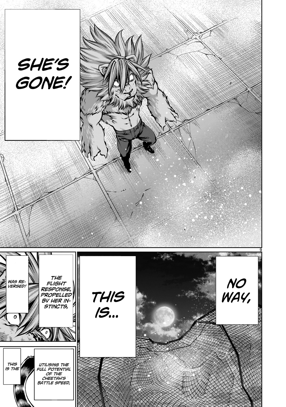 Killing Bites Chapter 85 page 9 - Chapter 85: "I've Been Seriously Injured by Your Attack"