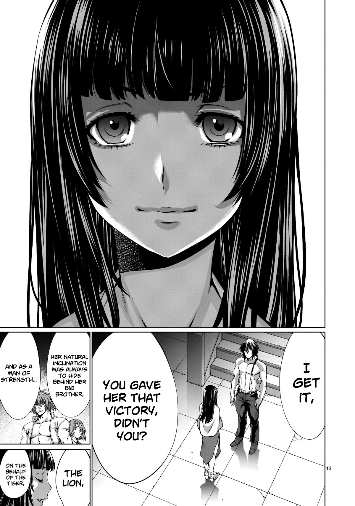 Killing Bites Chapter 86 page 12 - Chapter 86: "There's No Helping It, She'll Have to Be Tonight's Special"