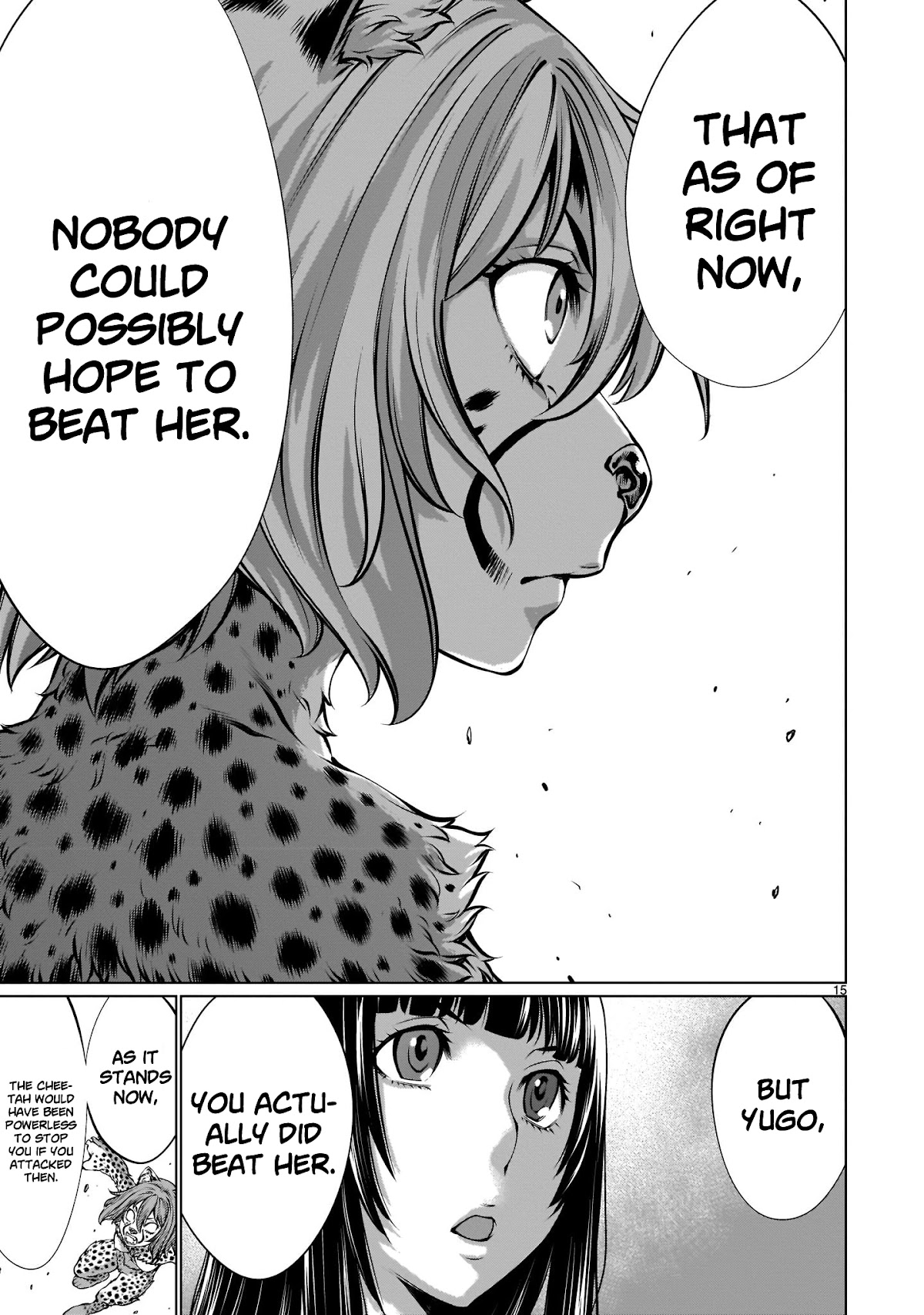 Killing Bites Chapter 86 page 14 - Chapter 86: "There's No Helping It, She'll Have to Be Tonight's Special"