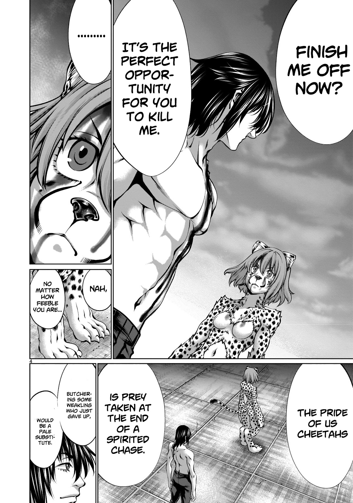 Killing Bites Chapter 86 page 3 - Chapter 86: "There's No Helping It, She'll Have to Be Tonight's Special"