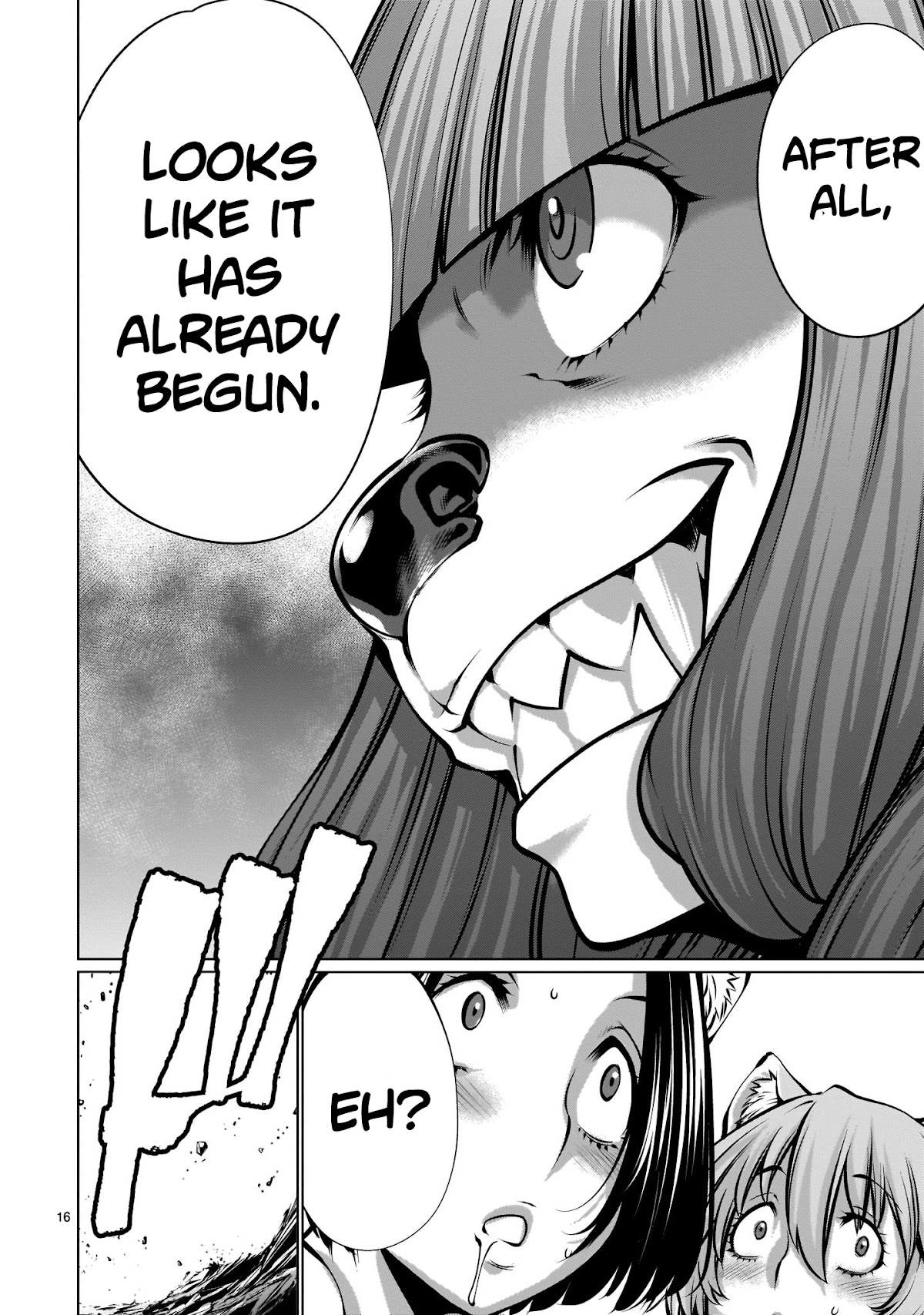 Killing Bites Chapter 87 page 15 - Chapter 87: "You Are Not A Warrior"
