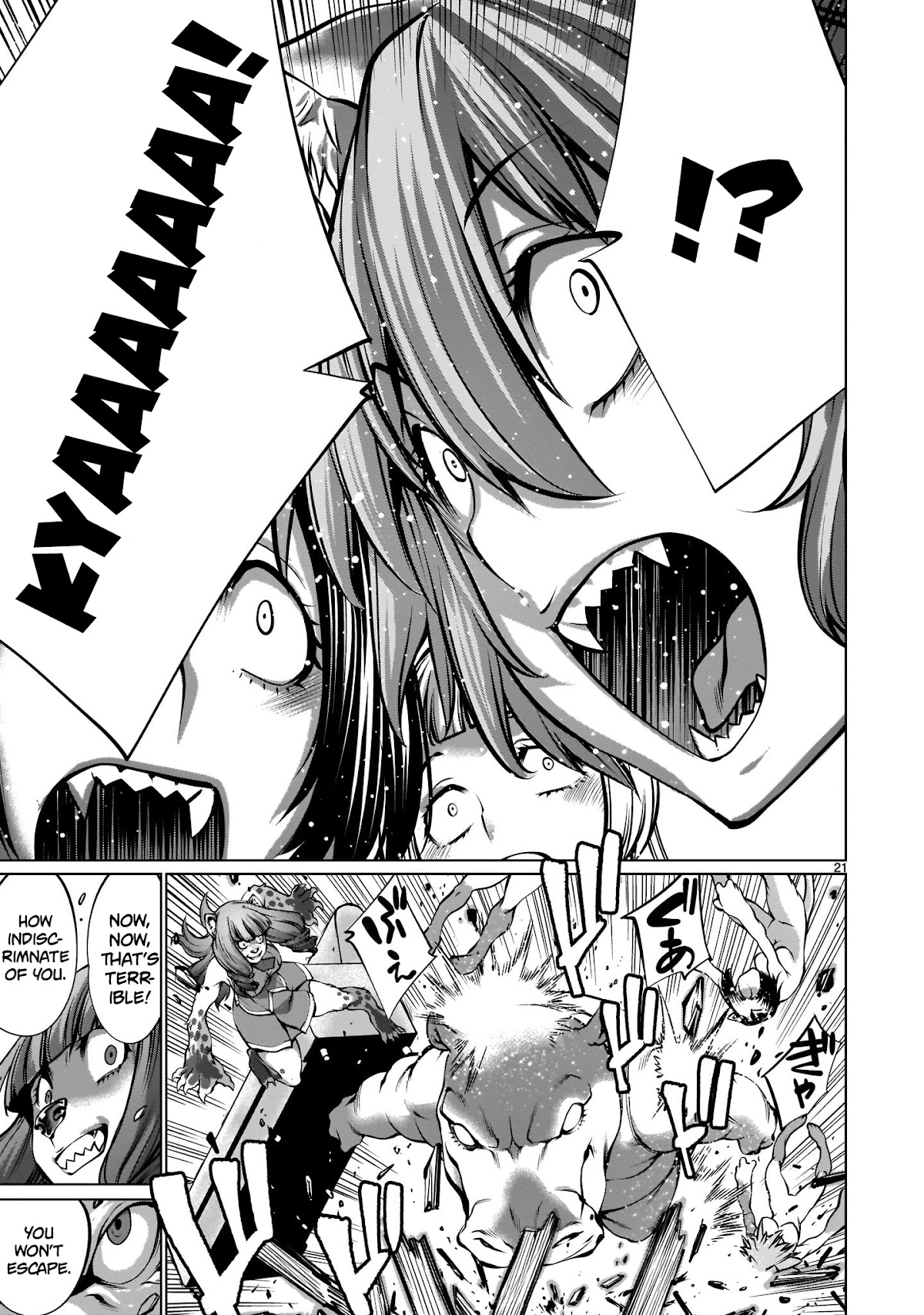 Killing Bites Chapter 87 page 19 - Chapter 87: "You Are Not A Warrior"