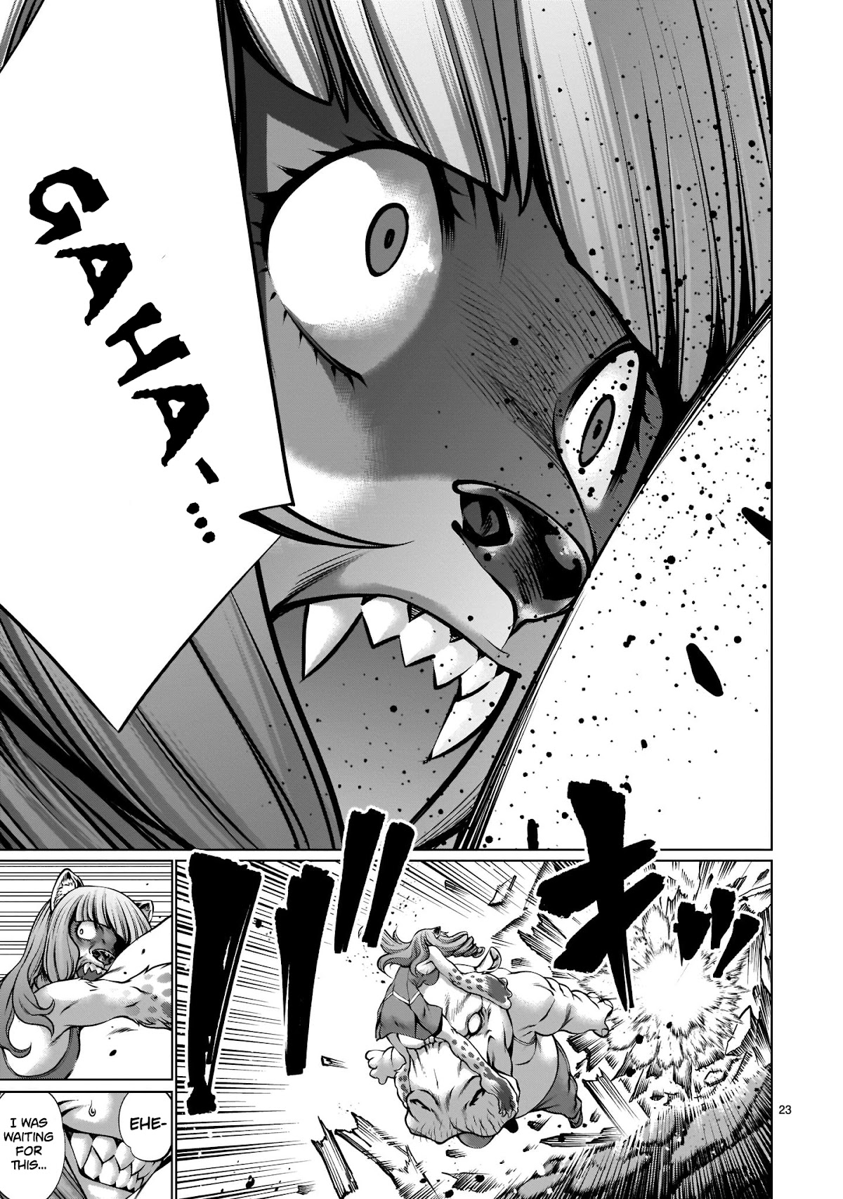 Killing Bites Chapter 87 page 21 - Chapter 87: "You Are Not A Warrior"
