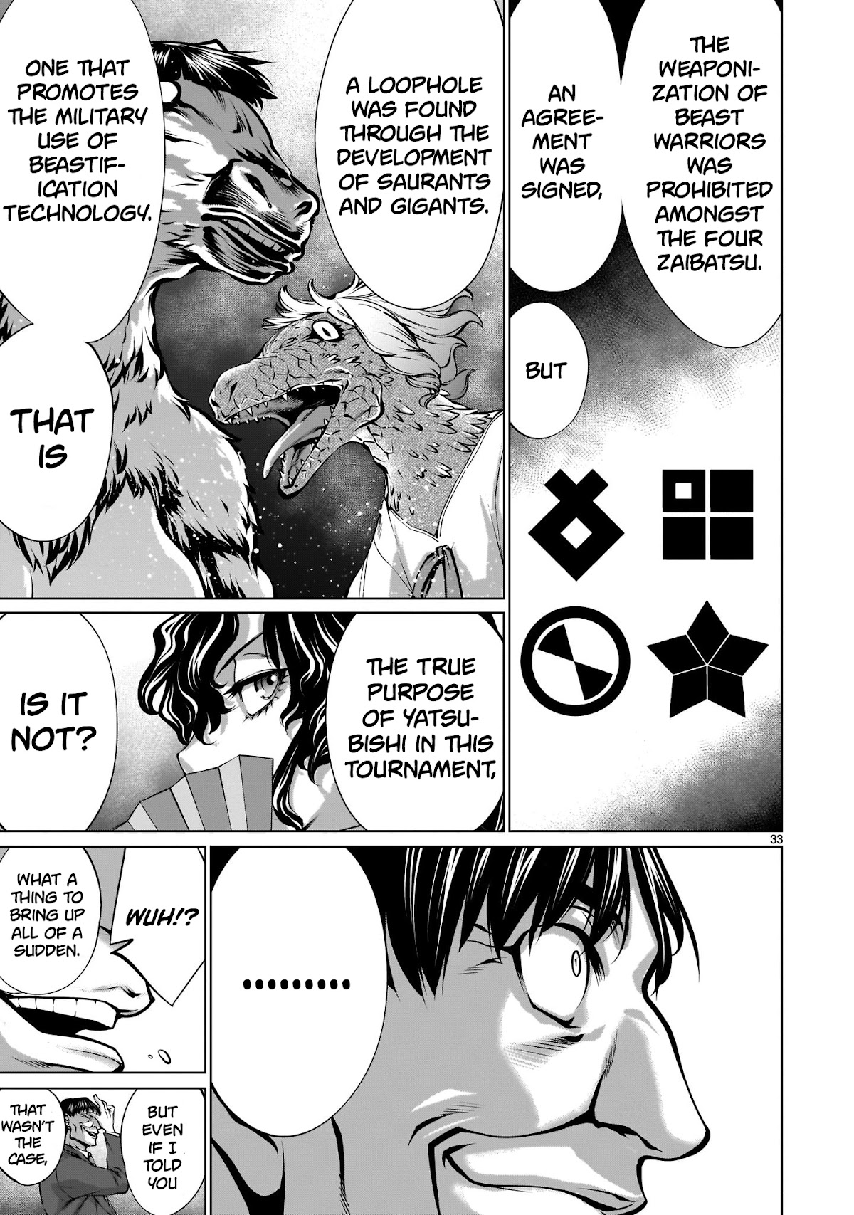 Killing Bites Chapter 88 page 32 - Chapter 88: "Honestly, I'm Disappointed..."