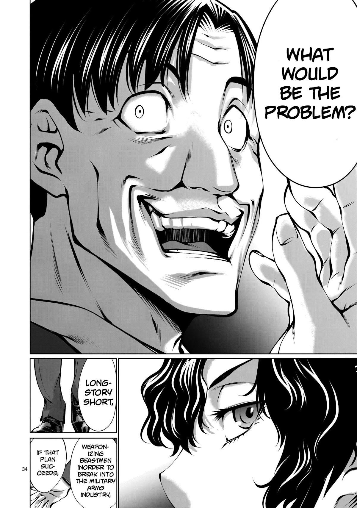Killing Bites Chapter 88 page 33 - Chapter 88: "Honestly, I'm Disappointed..."