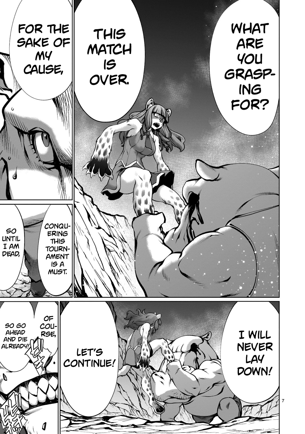 Killing Bites Chapter 88 page 7 - Chapter 88: "Honestly, I'm Disappointed..."