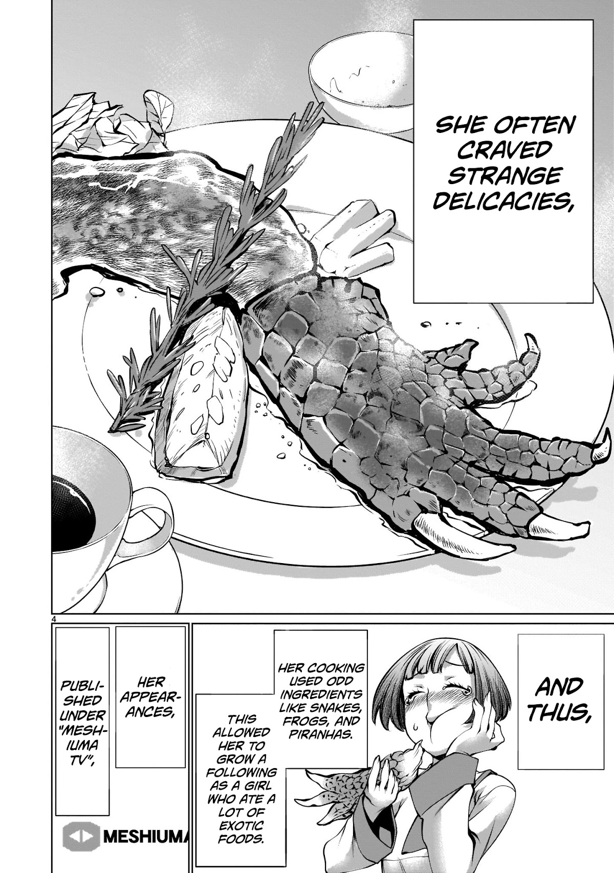 Killing Bites Chapter 89 page 4 - Chapter 89: "Knowing How To Hunt Is In My Nature♡"