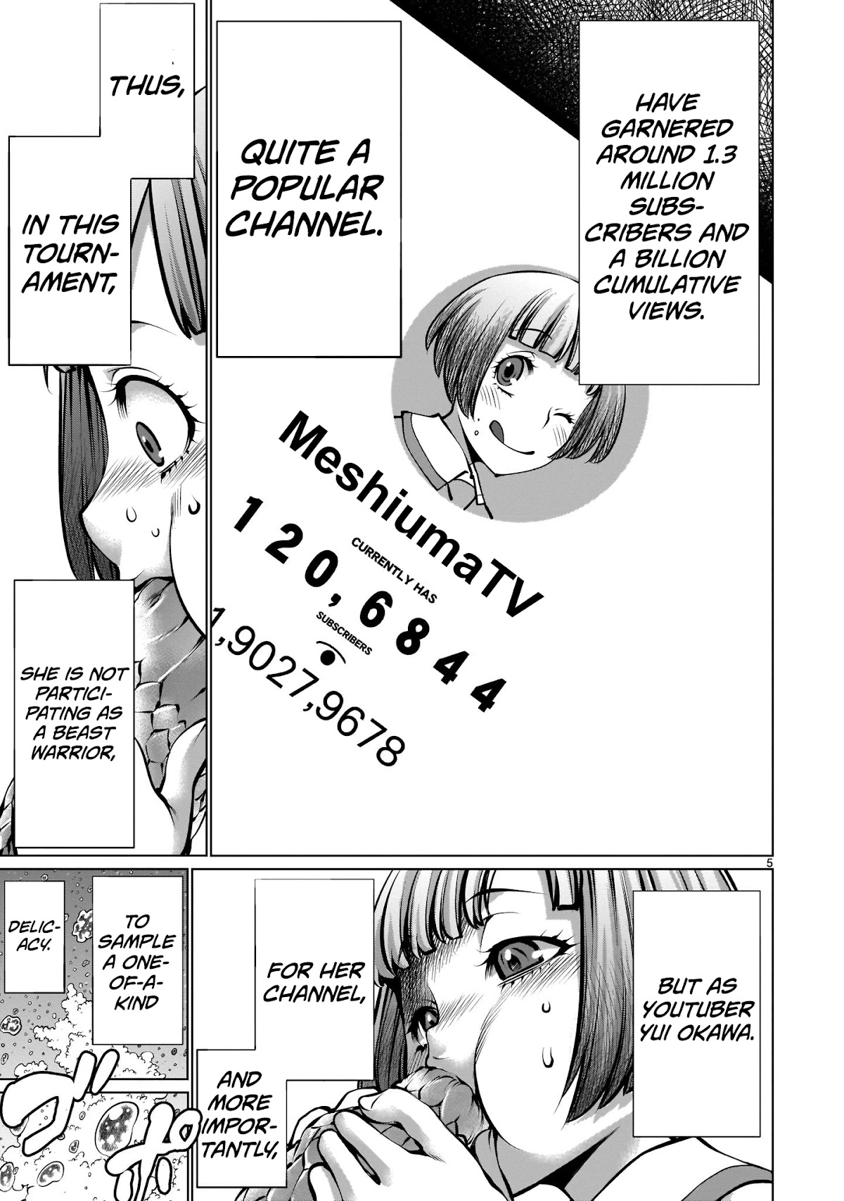 Killing Bites Chapter 89 page 5 - Chapter 89: "Knowing How To Hunt Is In My Nature♡"