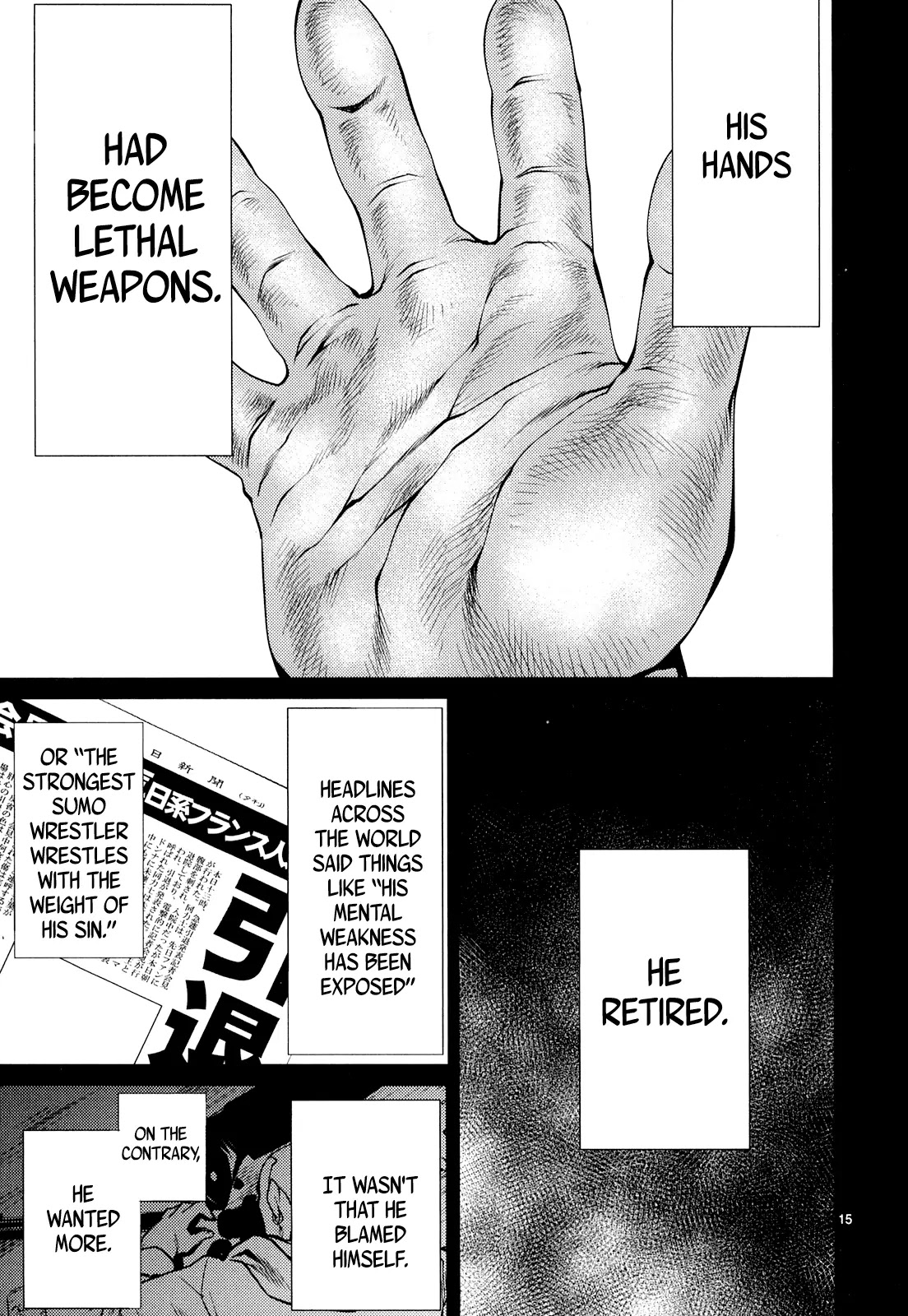 Killing Bites Chapter 9 page 15 - Chapter 9: You Need to Overcome Your Instincts