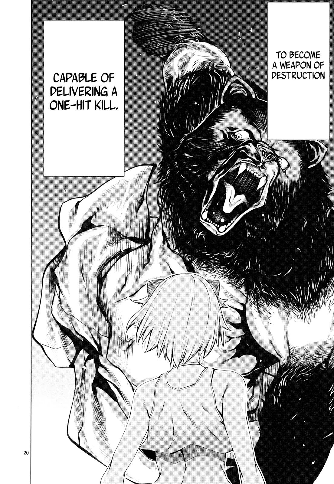 Killing Bites Chapter 9 page 20 - Chapter 9: You Need to Overcome Your Instincts