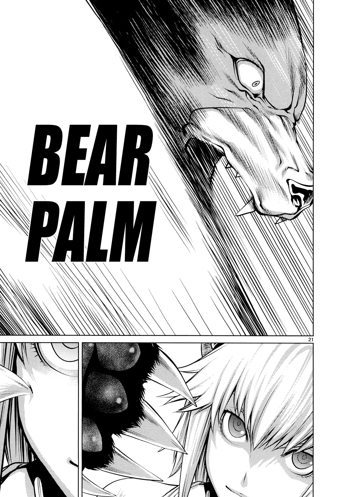 Killing Bites Chapter 9 page 21 - Chapter 9: You Need to Overcome Your Instincts