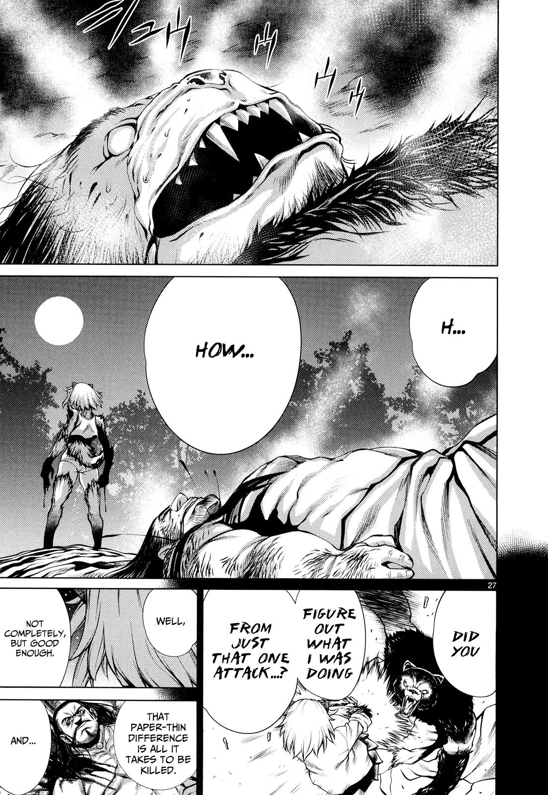 Killing Bites Chapter 9 page 26 - Chapter 9: You Need to Overcome Your Instincts