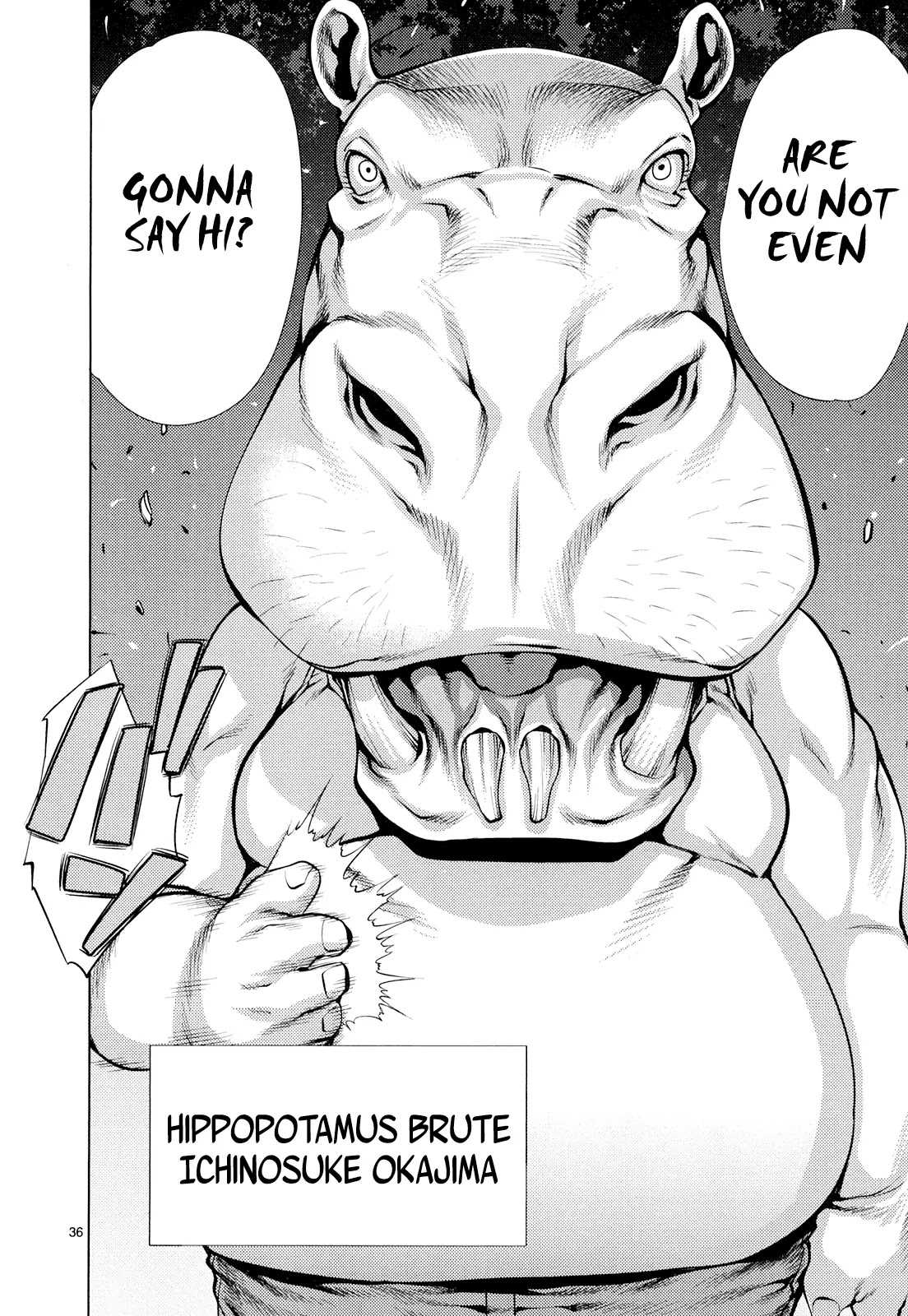 Killing Bites Chapter 9 page 35 - Chapter 9: You Need to Overcome Your Instincts