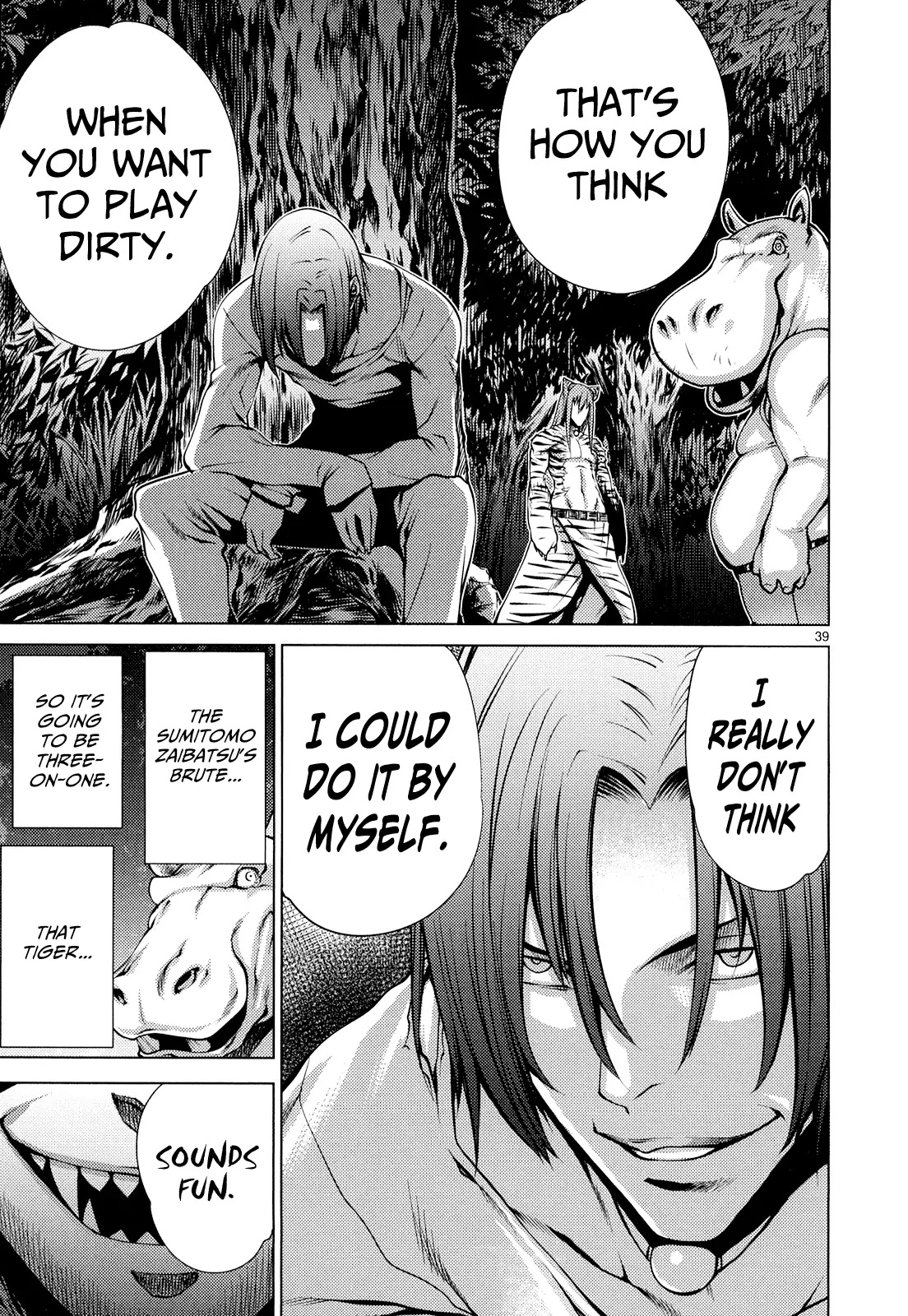 Killing Bites Chapter 9 page 38 - Chapter 9: You Need to Overcome Your Instincts