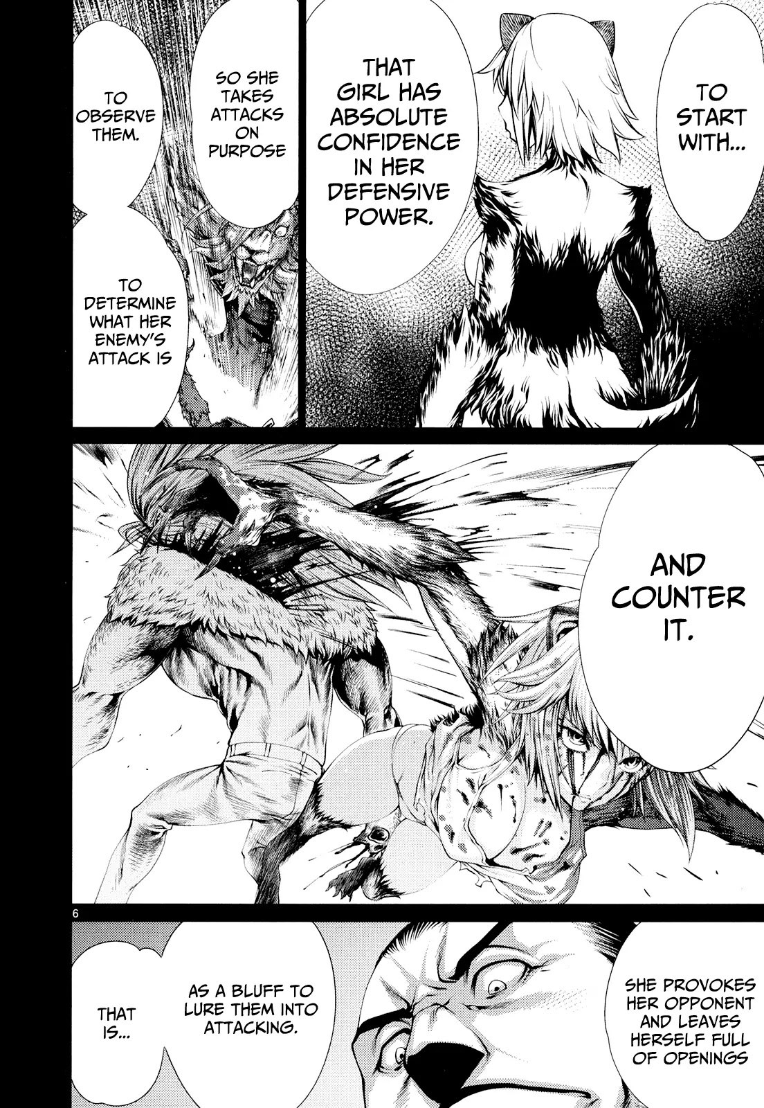 Killing Bites Chapter 9 page 6 - Chapter 9: You Need to Overcome Your Instincts