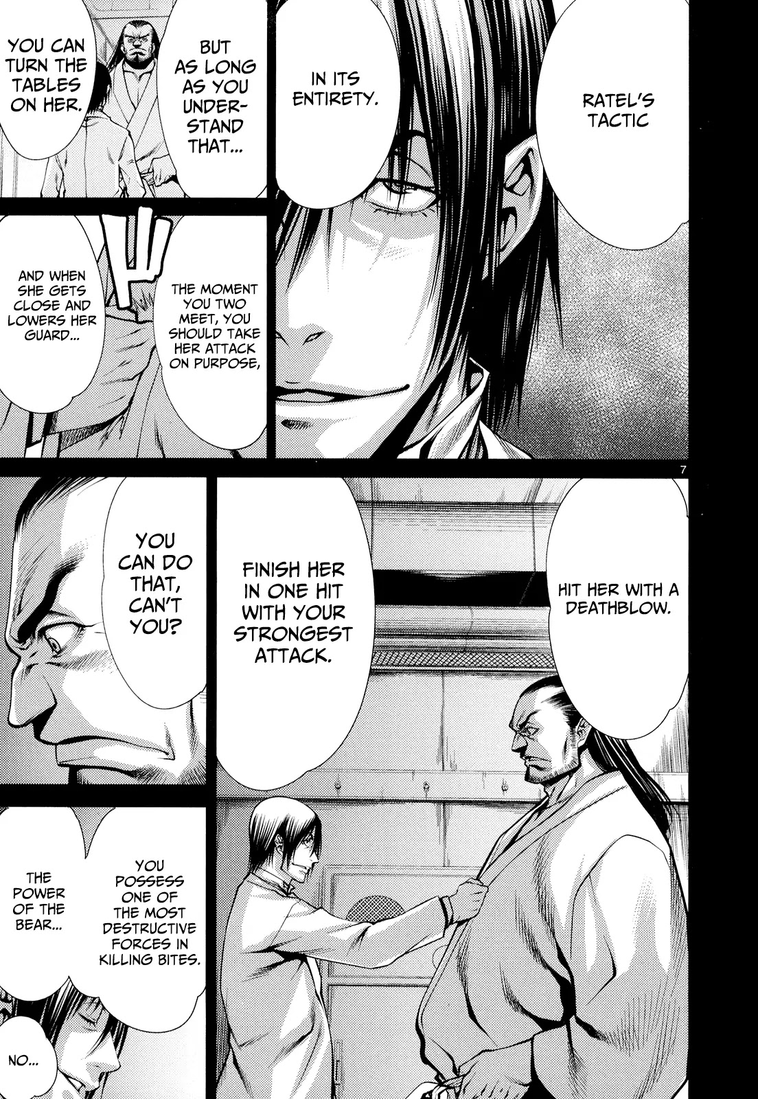 Killing Bites Chapter 9 page 7 - Chapter 9: You Need to Overcome Your Instincts