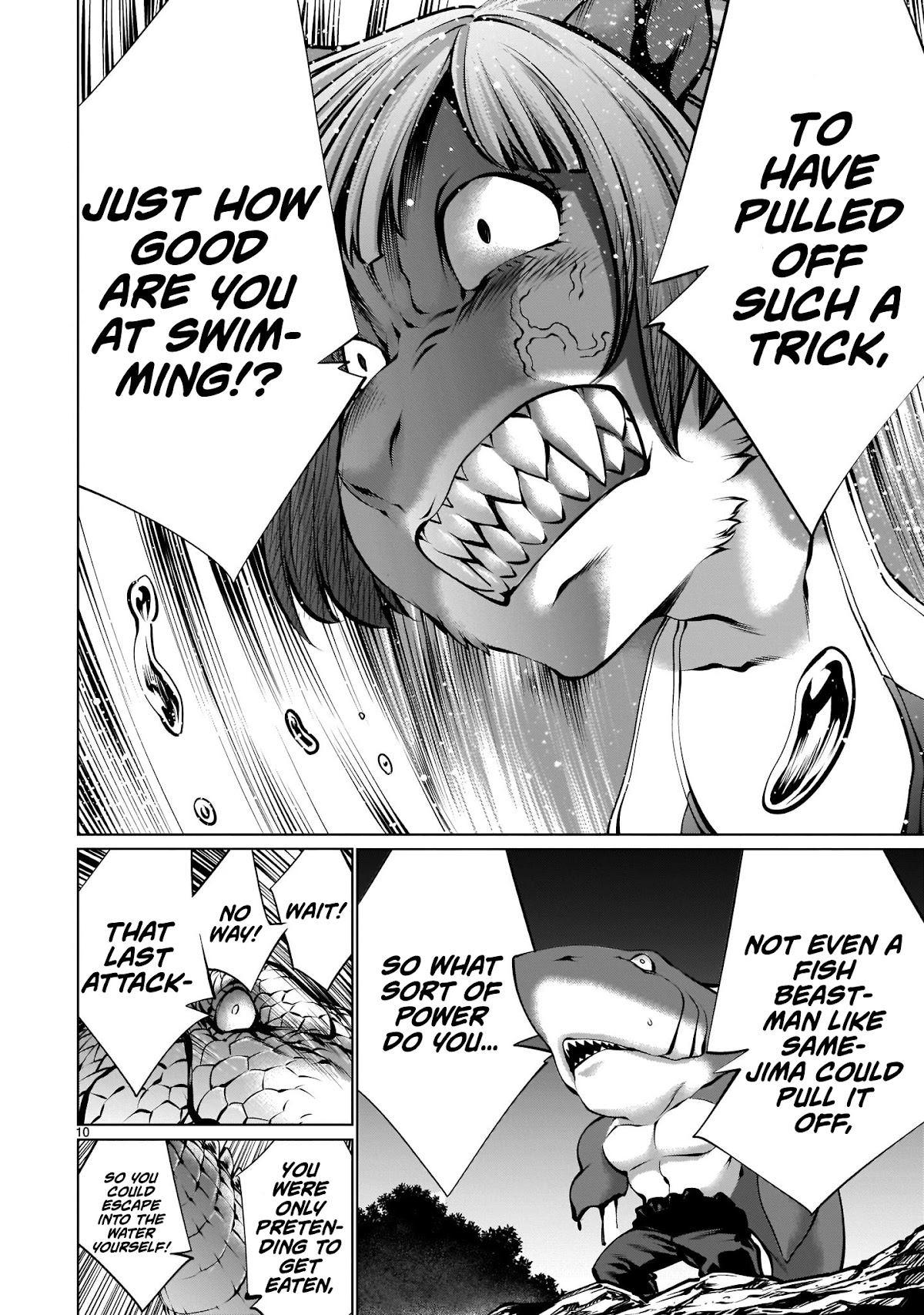 Killing Bites Chapter 91 page 10 - Chapter 91: "Never Let Go!