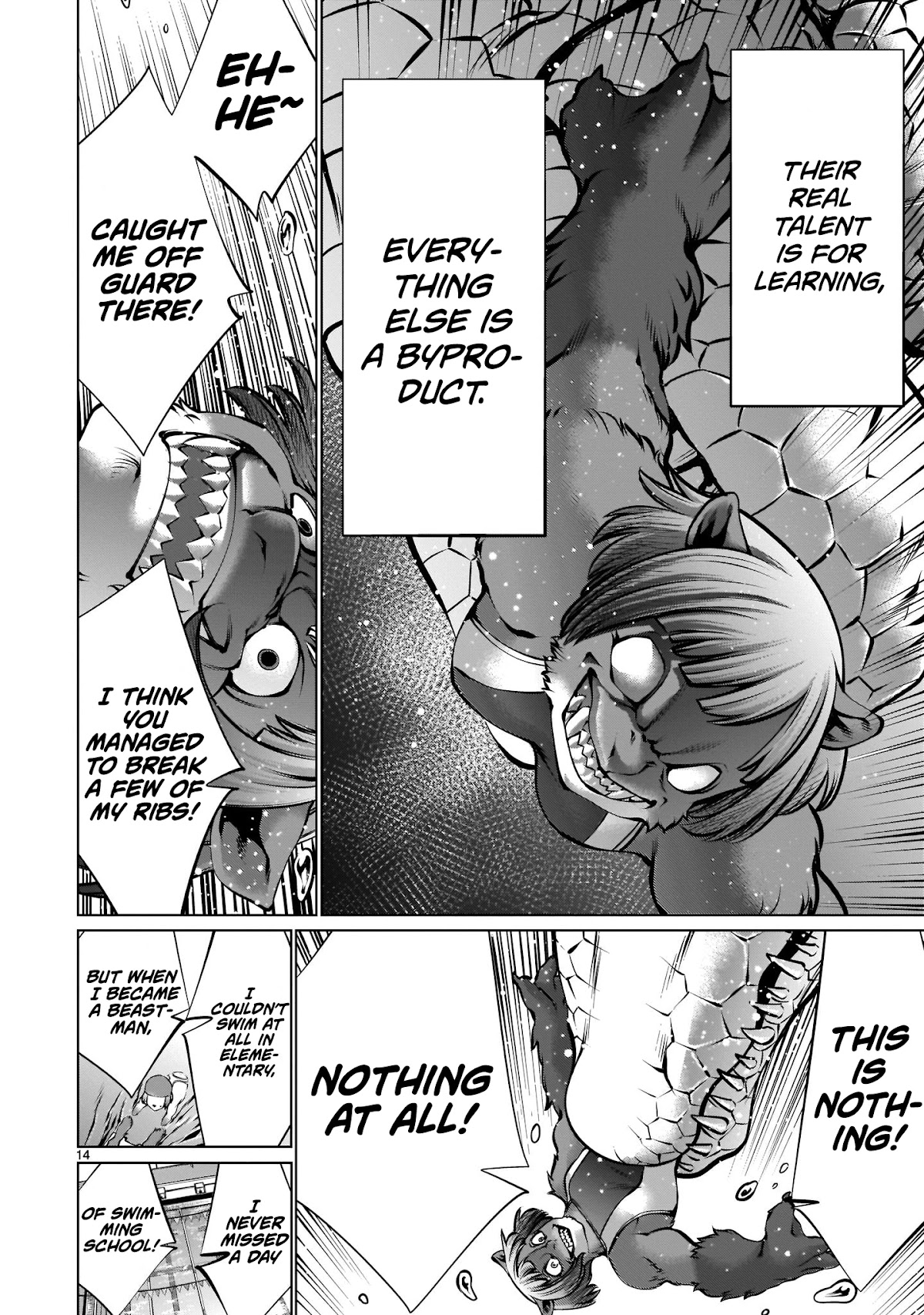 Killing Bites Chapter 91 page 14 - Chapter 91: "Never Let Go!