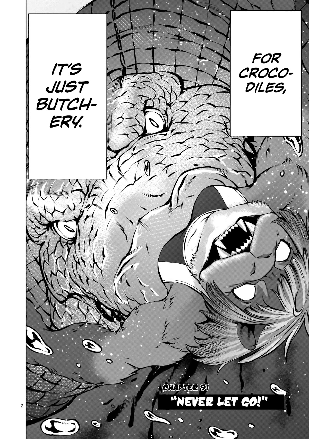 Killing Bites Chapter 91 page 2 - Chapter 91: "Never Let Go!
