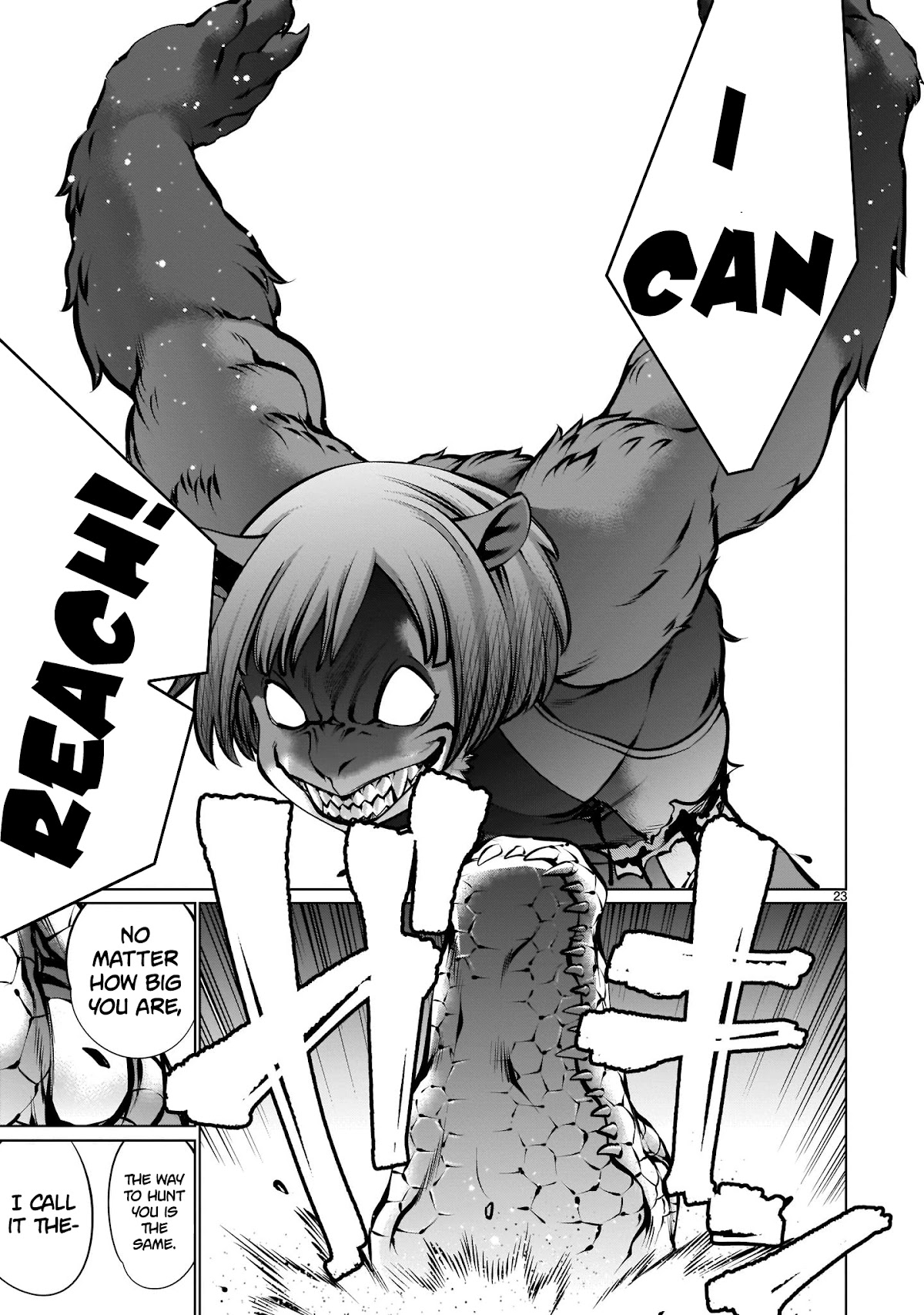 Killing Bites Chapter 91 page 23 - Chapter 91: "Never Let Go!