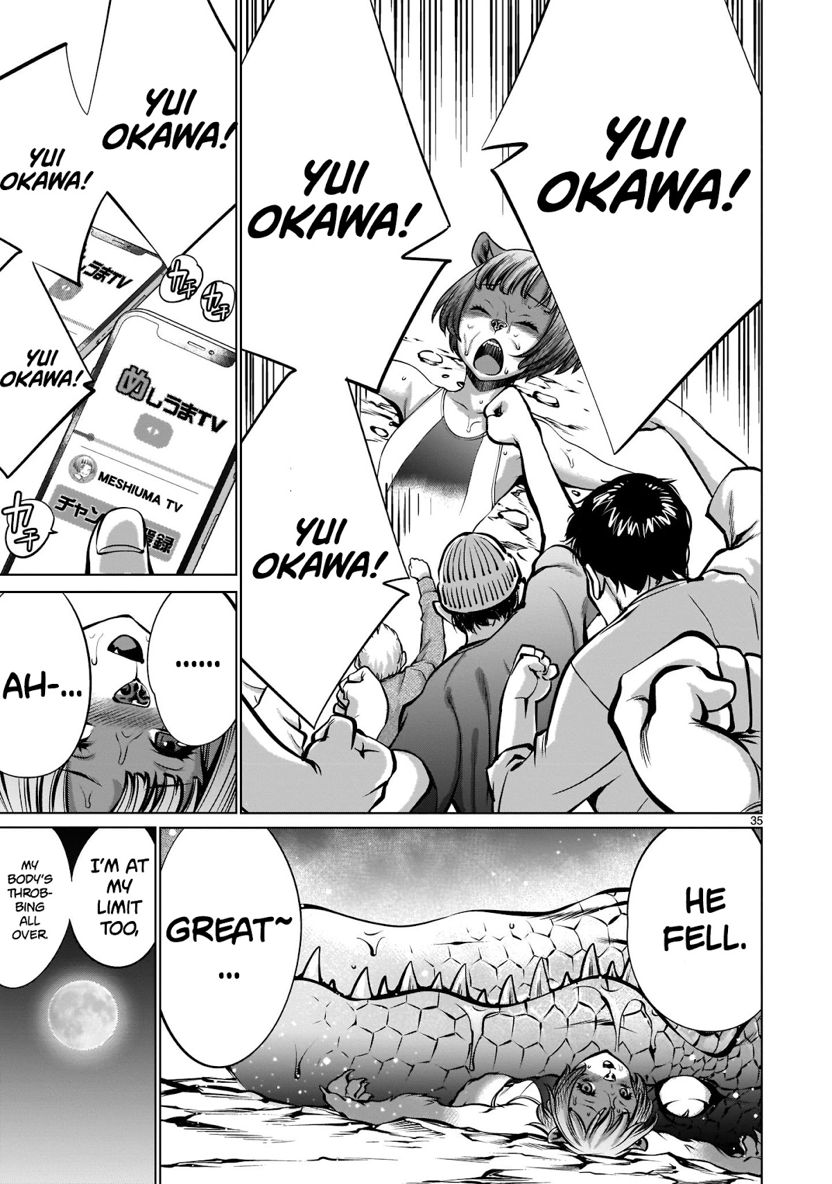 Killing Bites Chapter 91 page 33 - Chapter 91: "Never Let Go!
