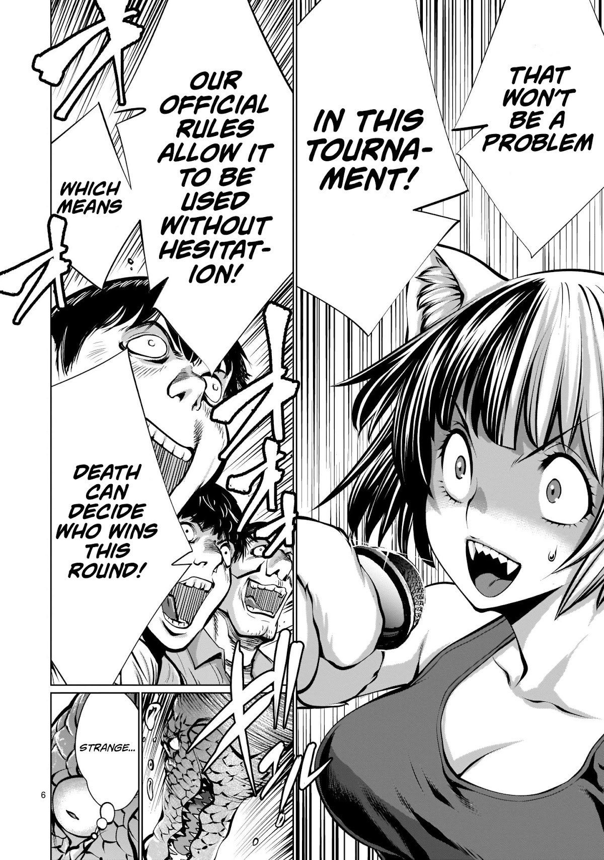Killing Bites Chapter 91 page 6 - Chapter 91: "Never Let Go!