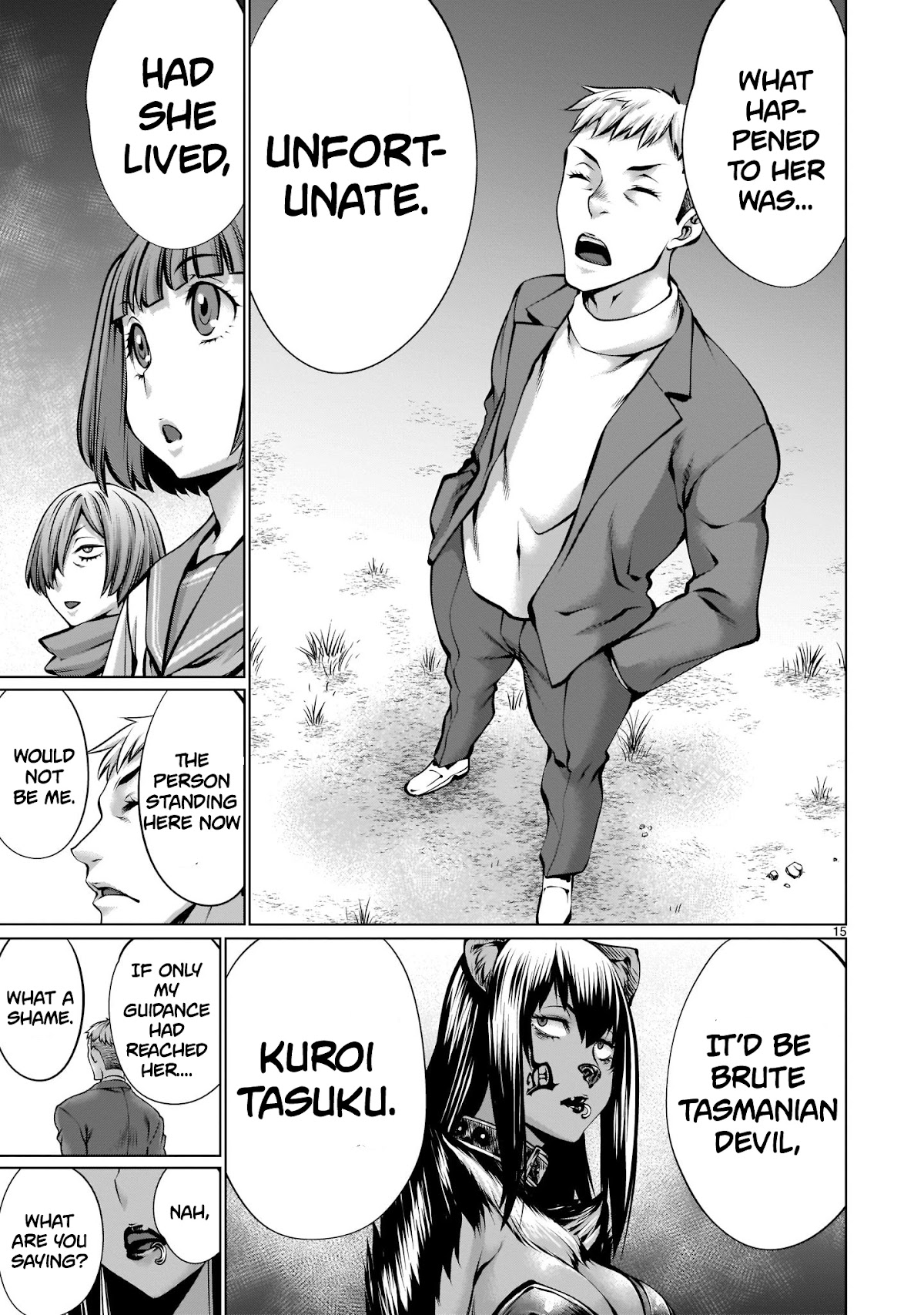 Killing Bites Chapter 92 page 14 - Chapter 92: "Love of an Educator"