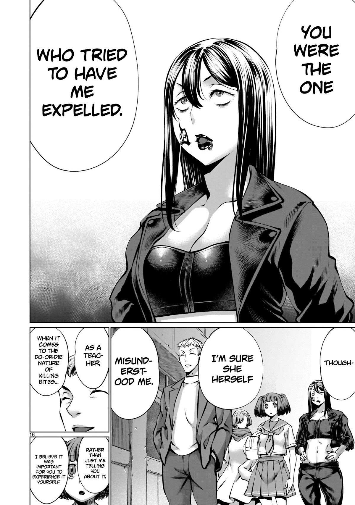 Killing Bites Chapter 92 page 15 - Chapter 92: "Love of an Educator"
